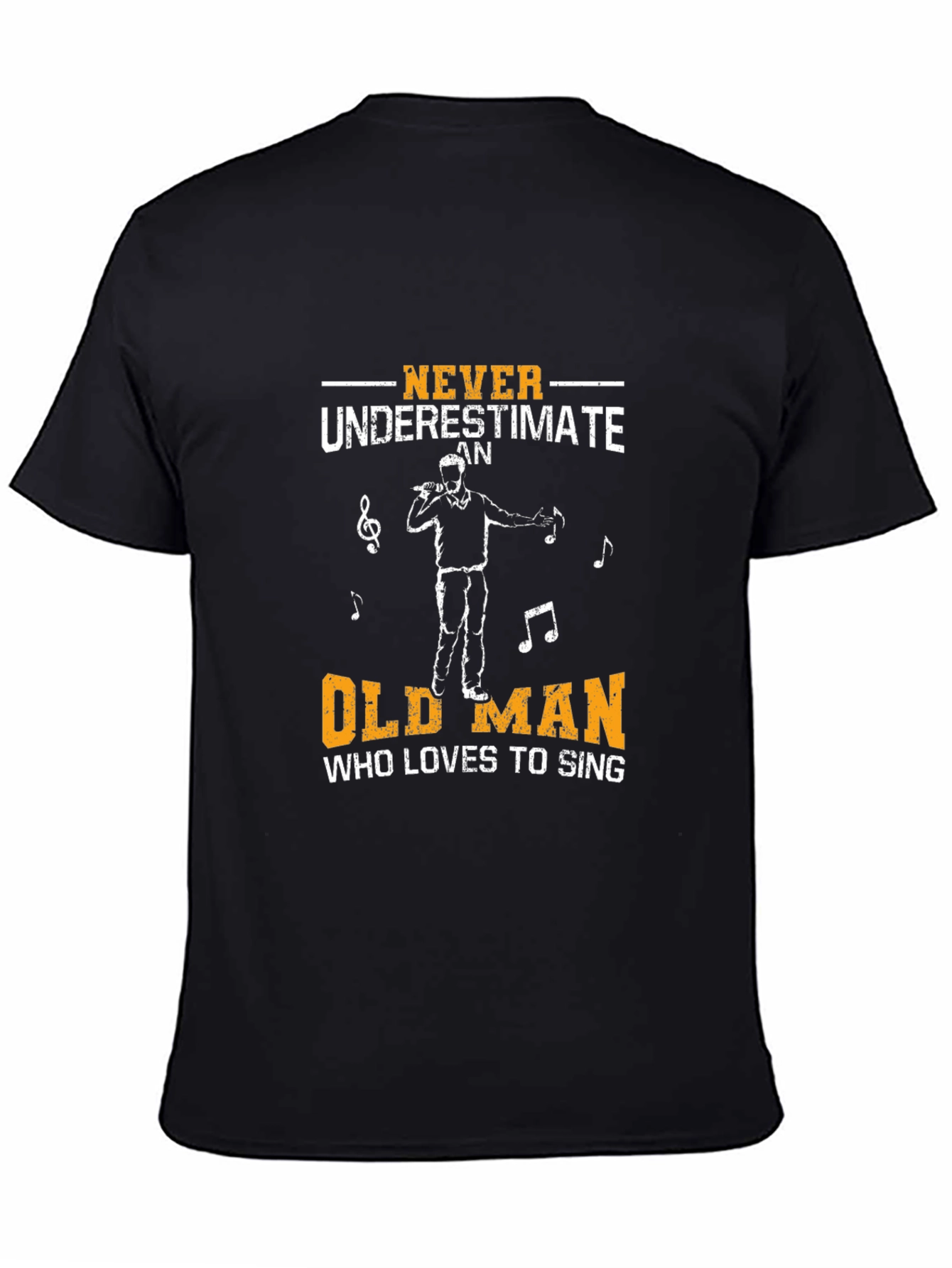 Never Underestimate an Old Man T-Shirt
