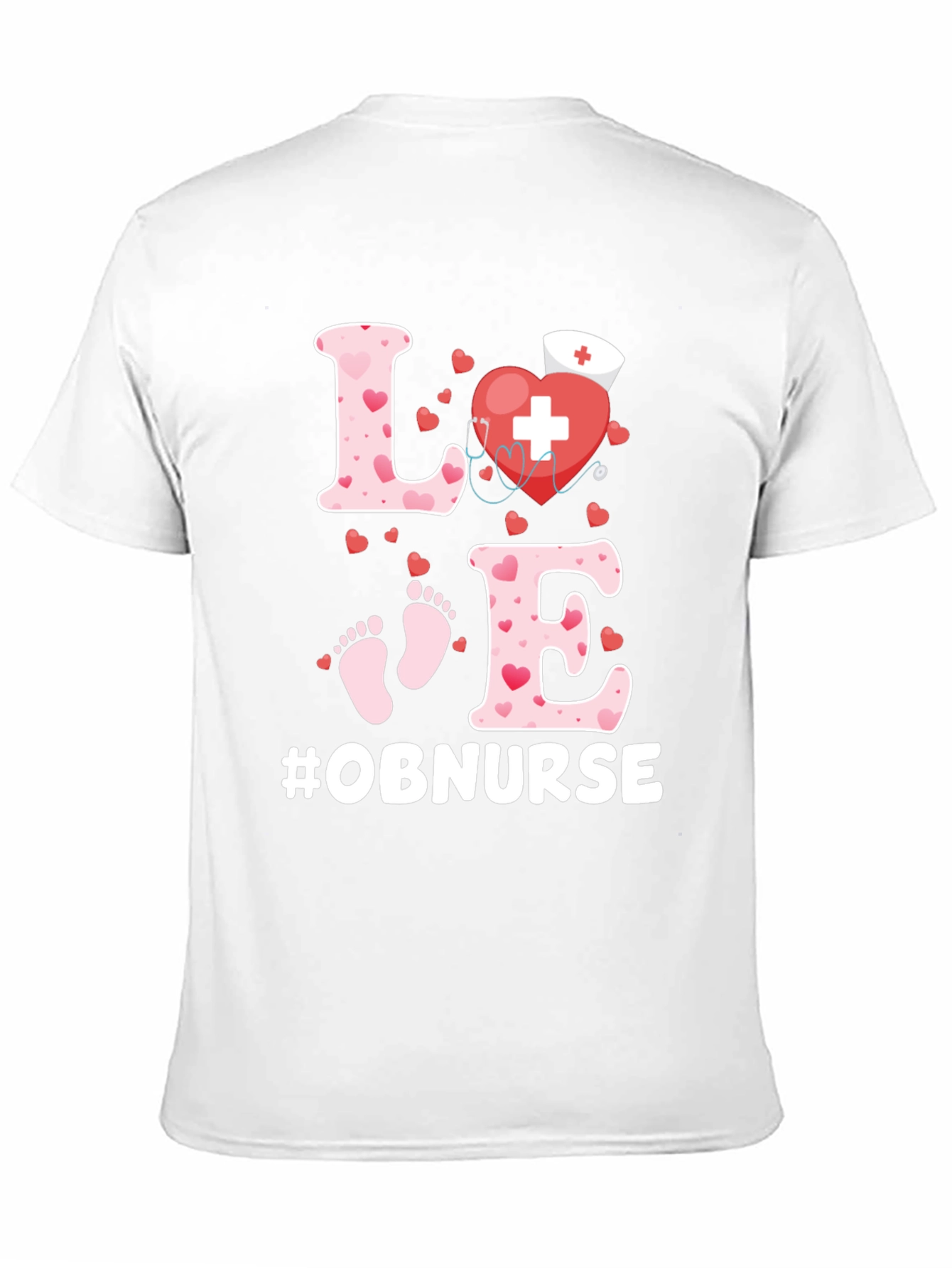 OB Nurse Love Heartbeat Shirt