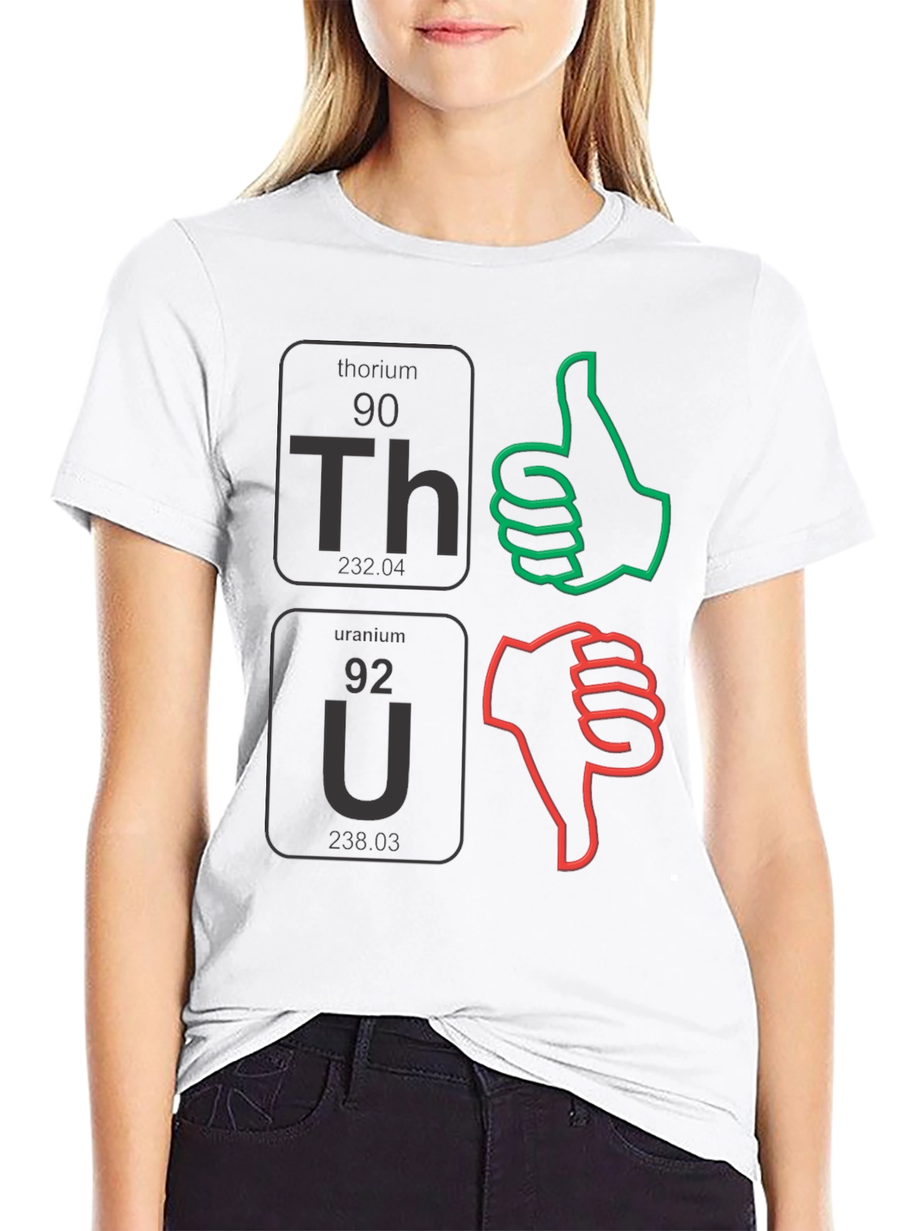 Science Humor T-Shirt: Thorium & Uranium Approval