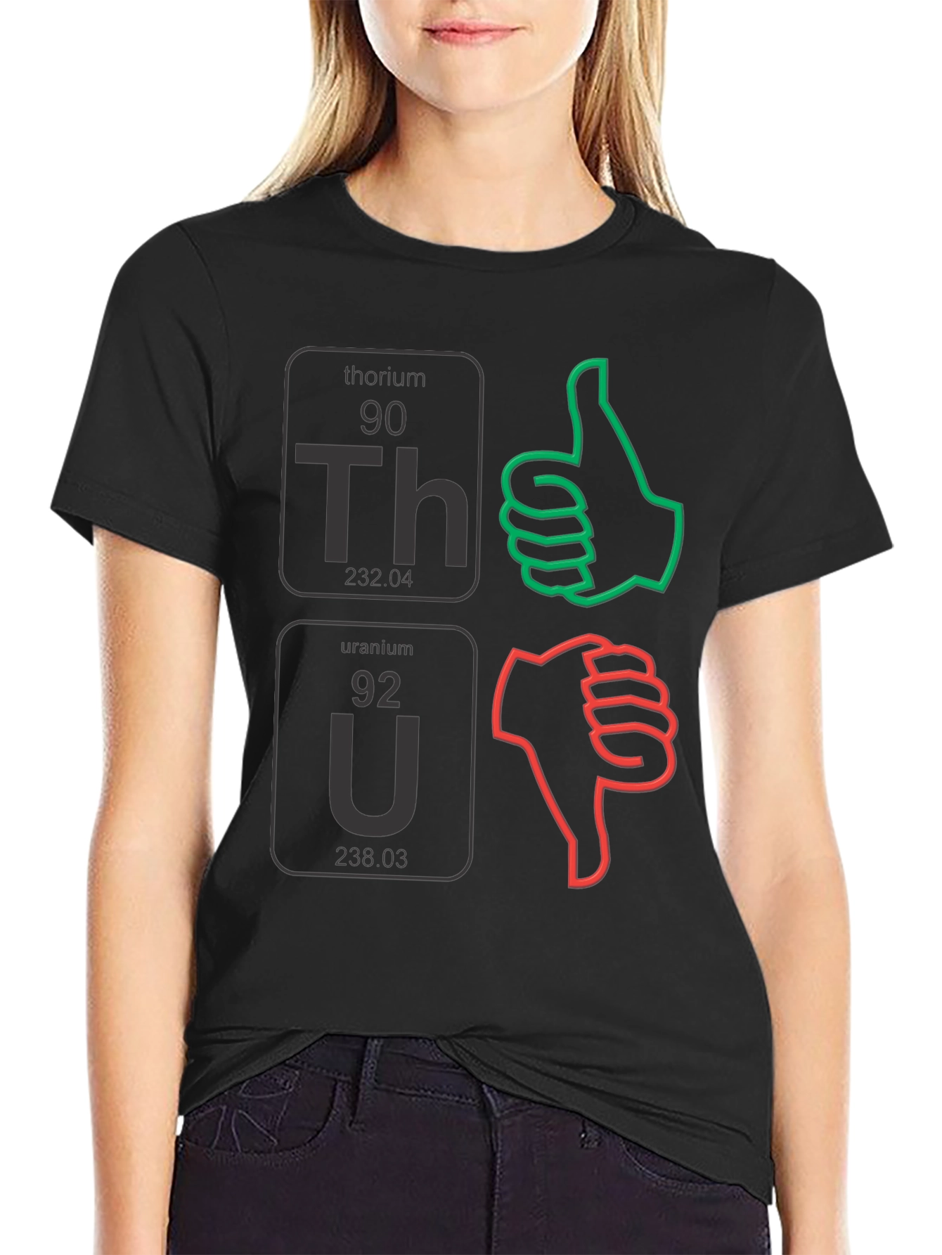 Science Humor T-Shirt: Thorium & Uranium Approval
