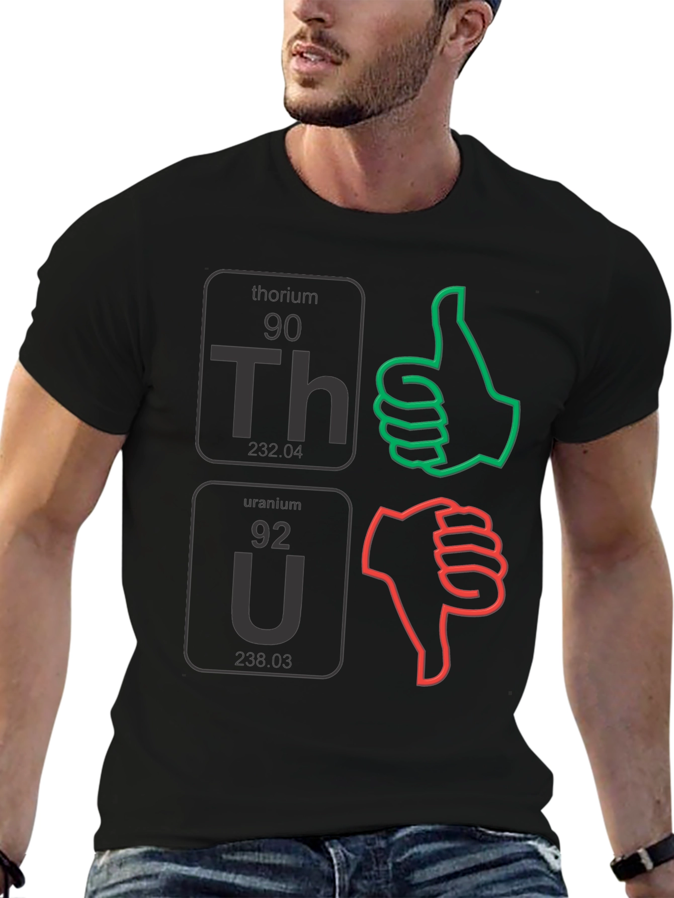 Science Humor T-Shirt: Thorium & Uranium Approval