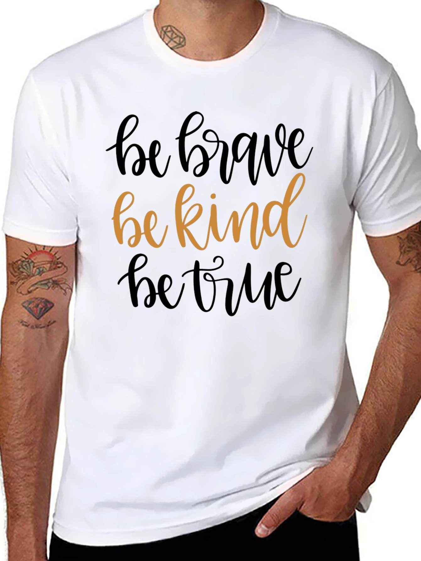 Be Brave Be Kind Graphic Tee
