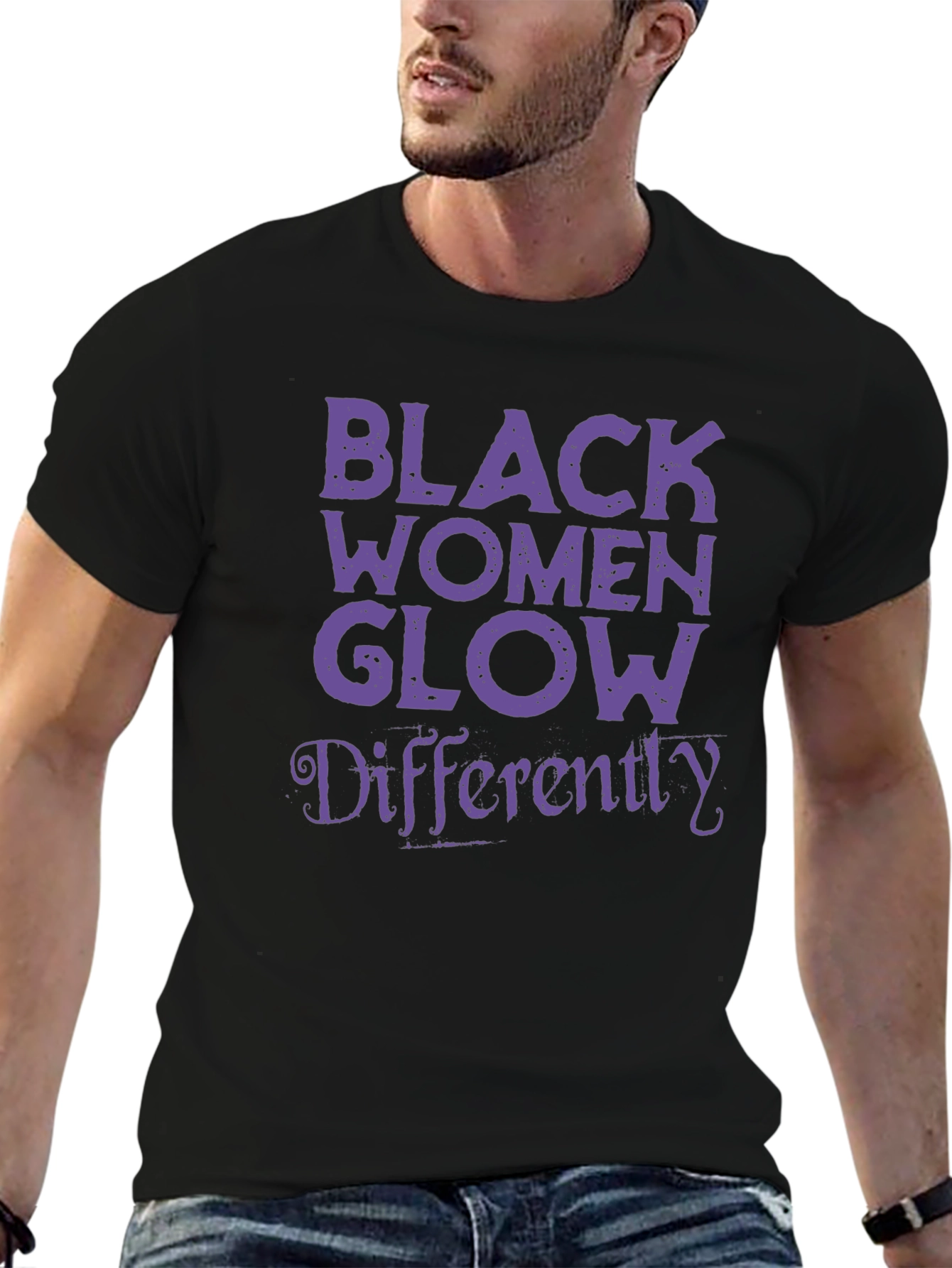 Black Women Glow Differently T-Shirt