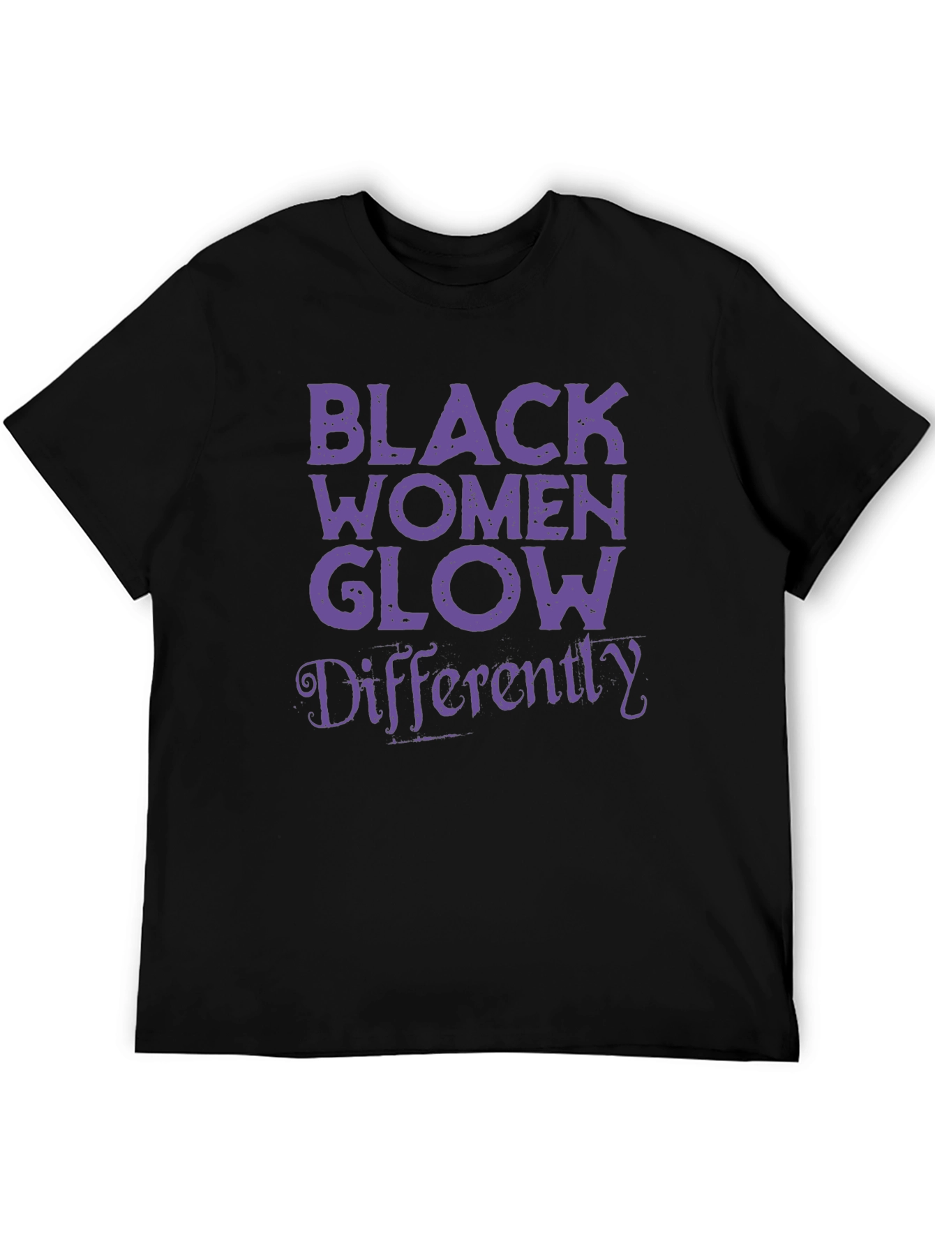 Black Women Glow Differently T-Shirt