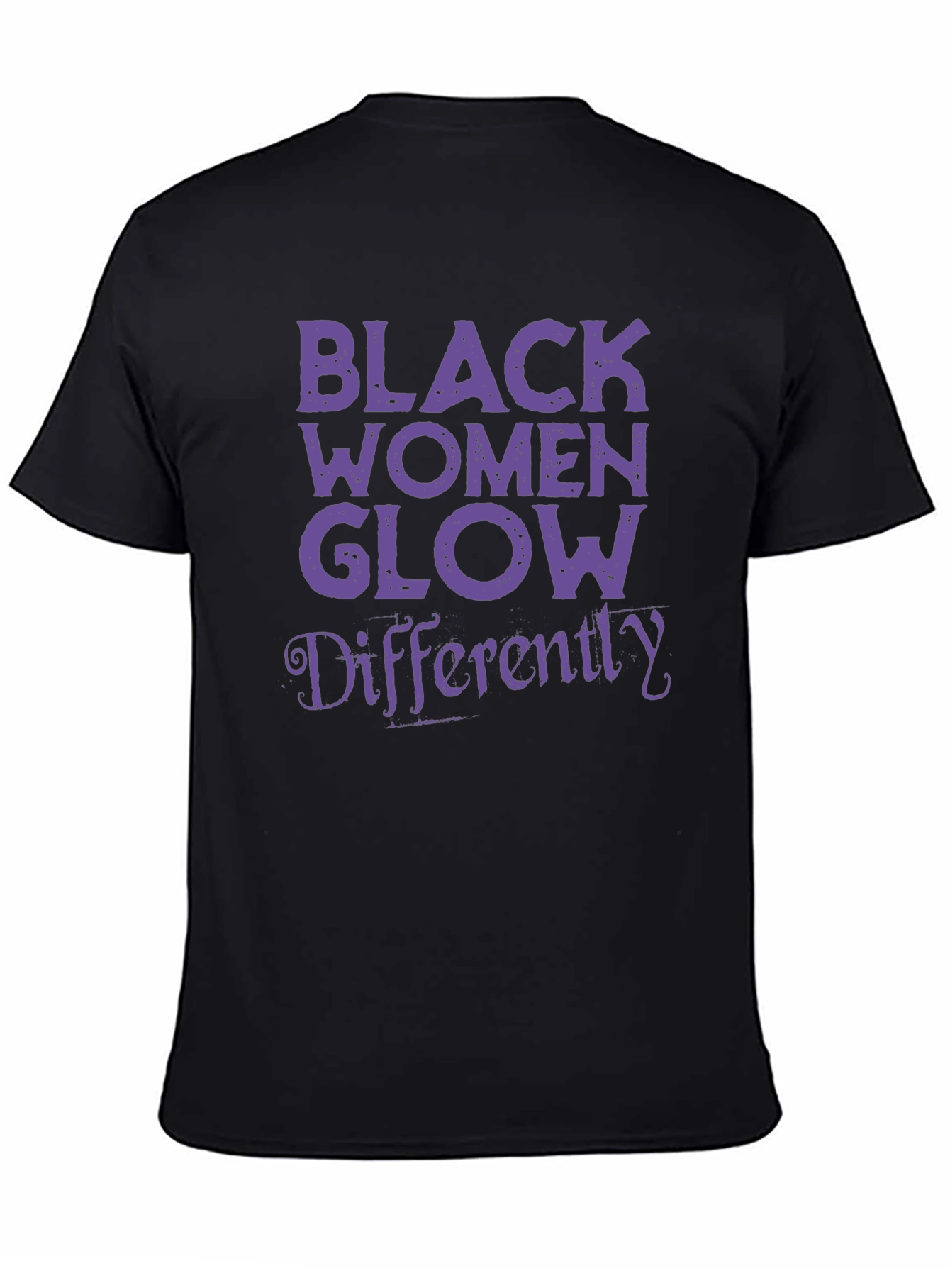 Black Women Glow Differently T-Shirt