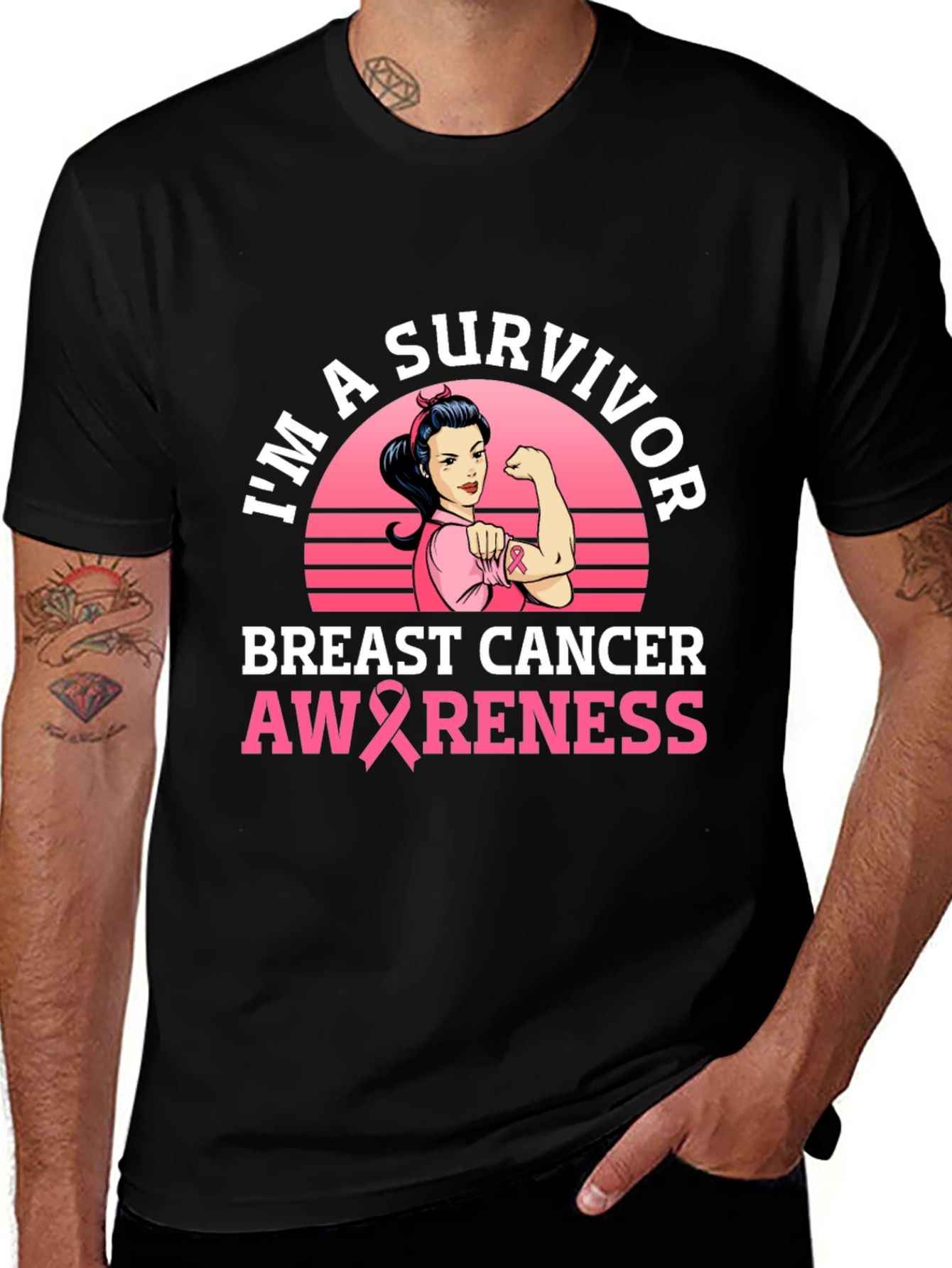 Breast Cancer Awareness Survivor T-Shirt