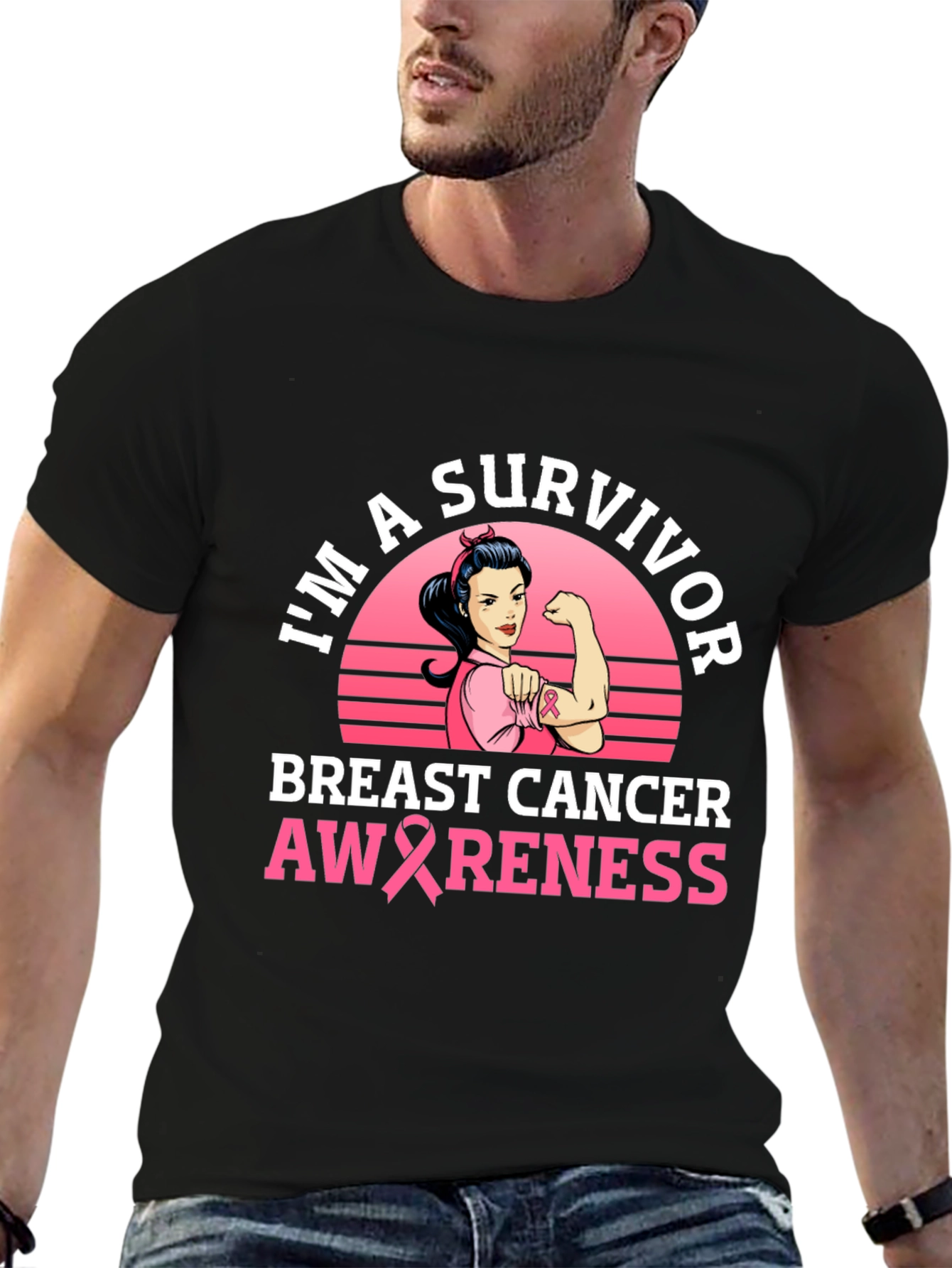 Breast Cancer Awareness Survivor T-Shirt