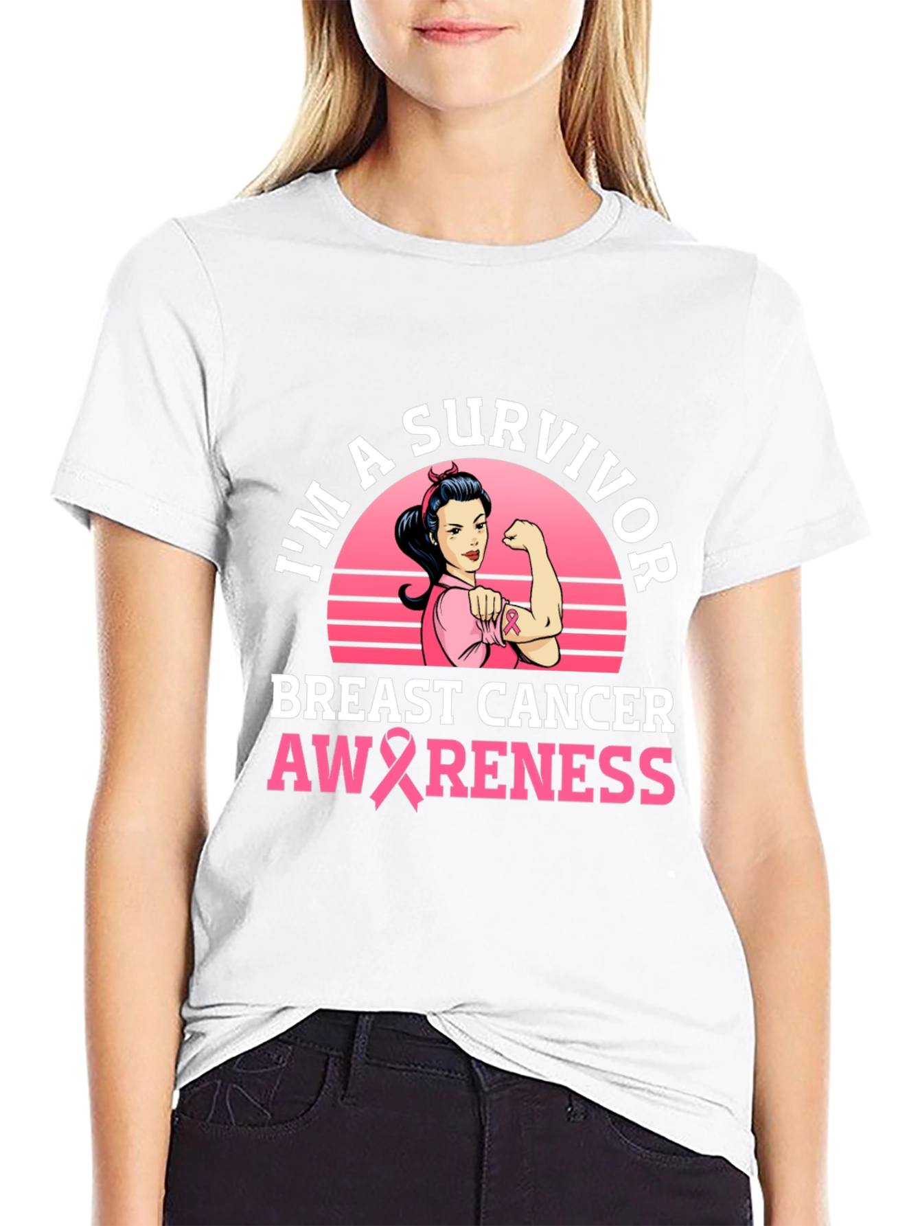 Breast Cancer Awareness Survivor T-Shirt