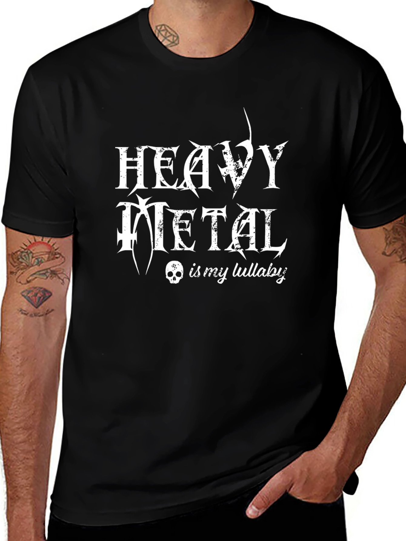 Heavy Metal Lullaby Black Graphic Tee