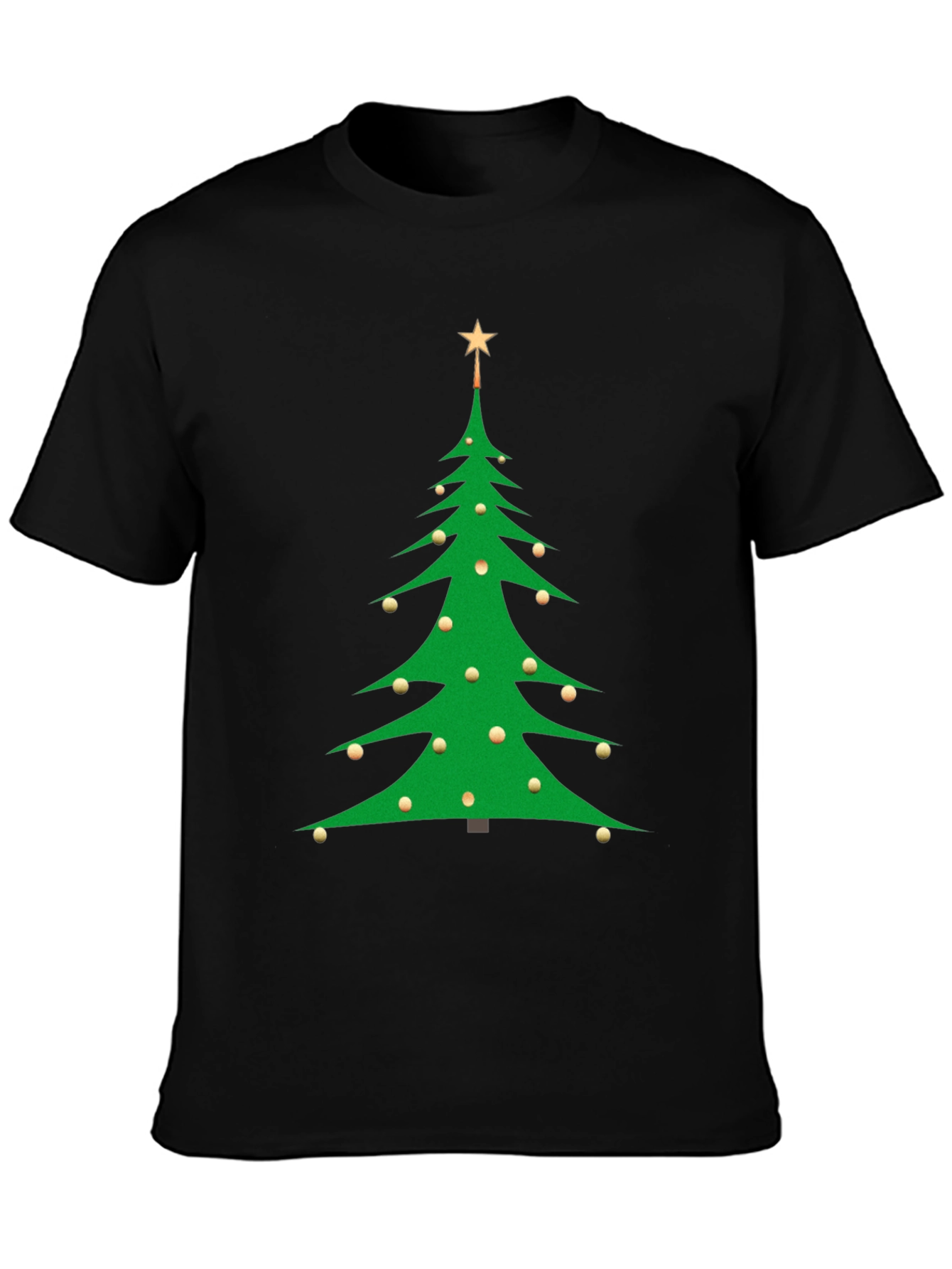 Festive Christmas Tree Graphic Tee