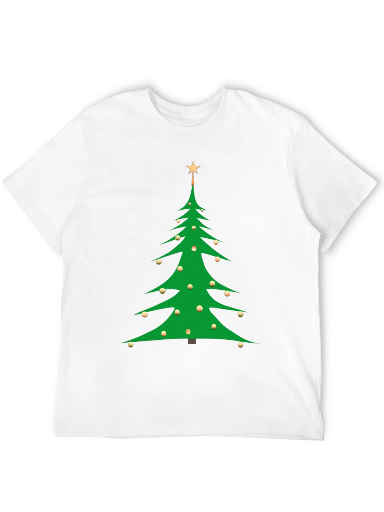 Festive Christmas Tree Graphic Tee