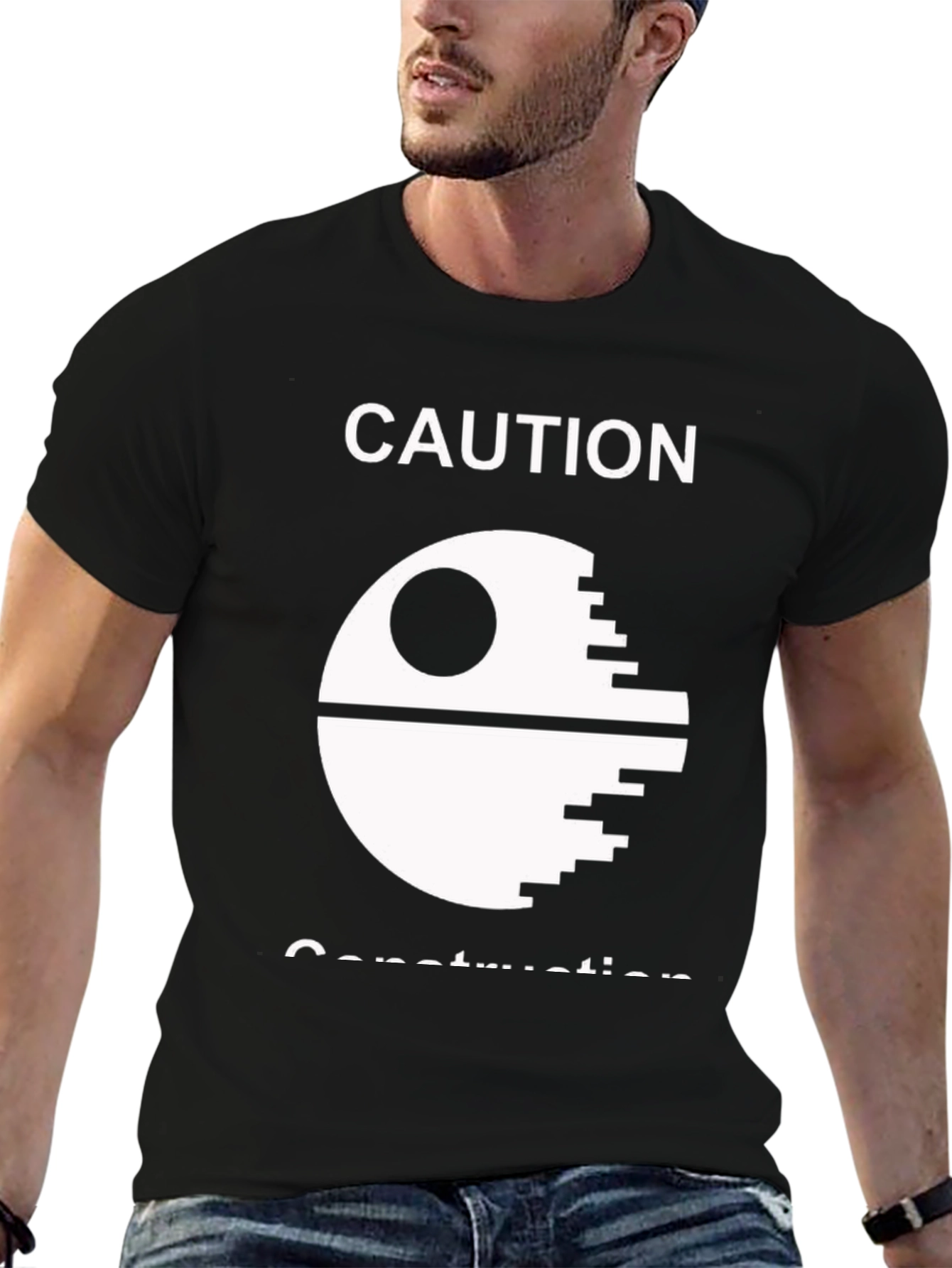 Caution Death Star Construction T-Shirt