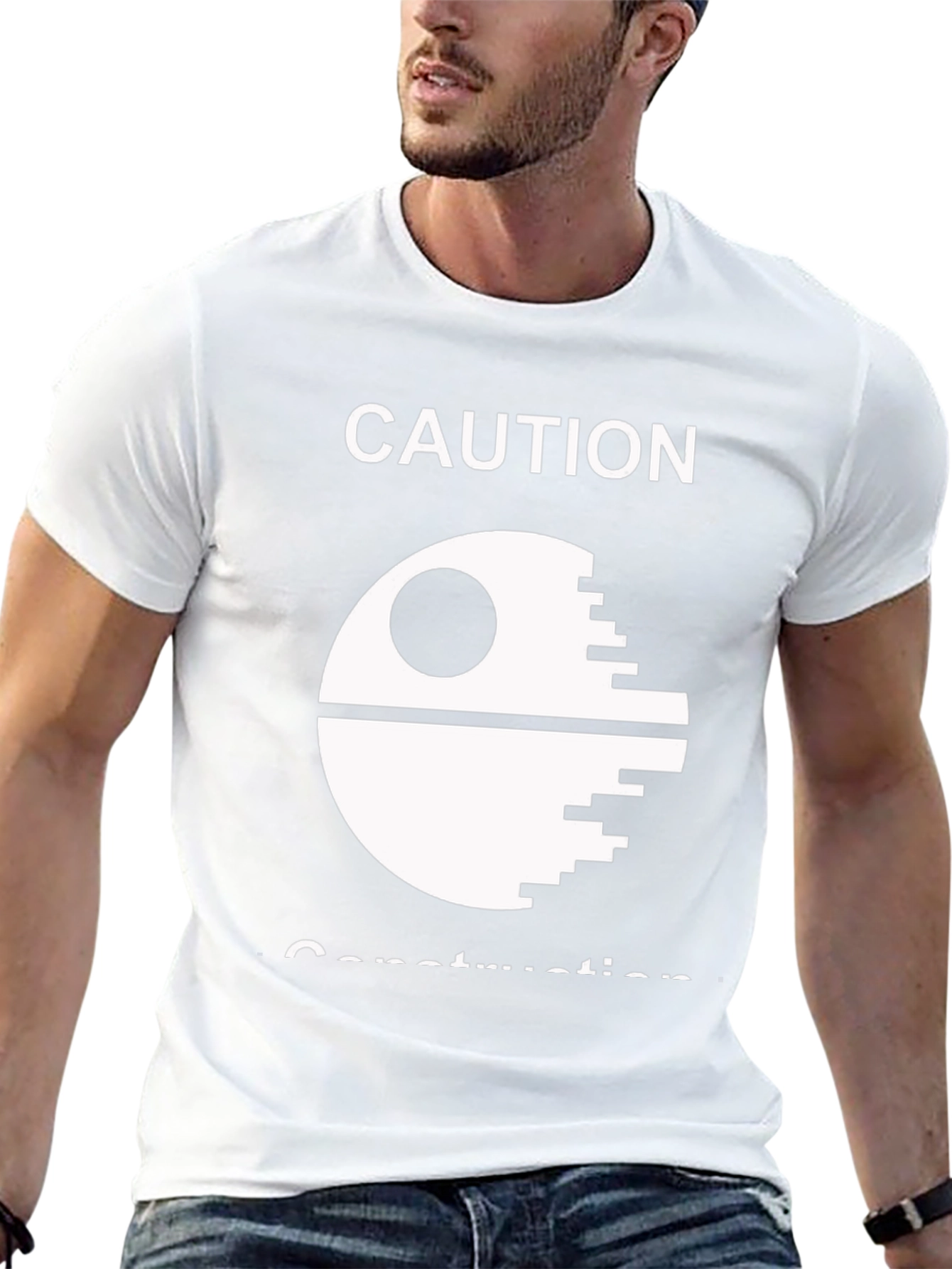 Caution Death Star Construction T-Shirt