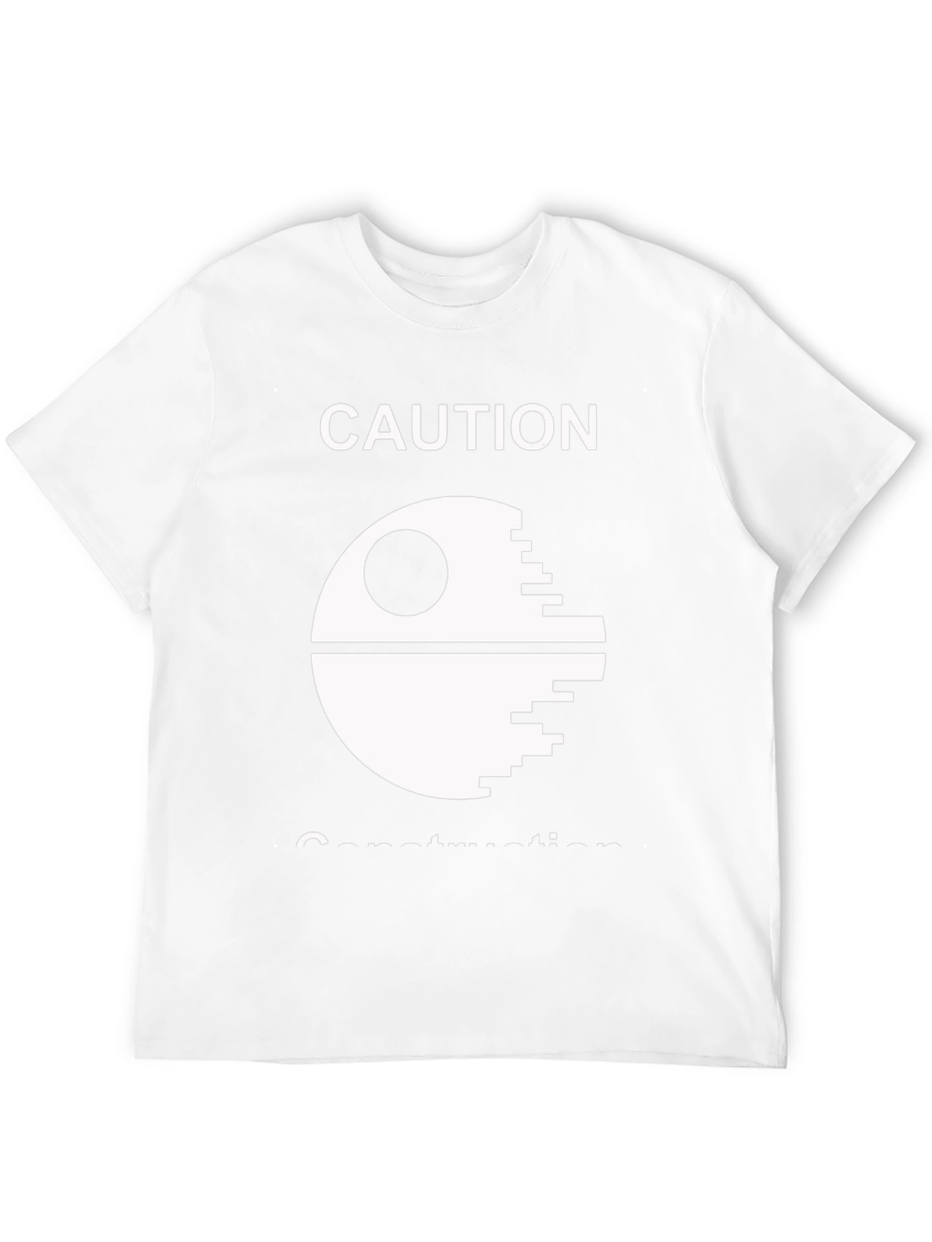Caution Death Star Construction T-Shirt