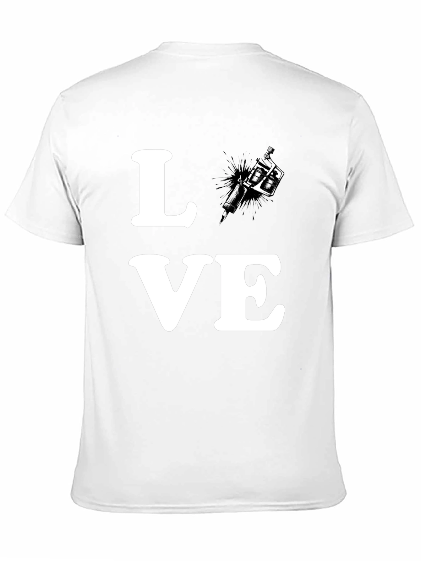 Love Tattoo Artist T-Shirt - Black Graphic Tee
