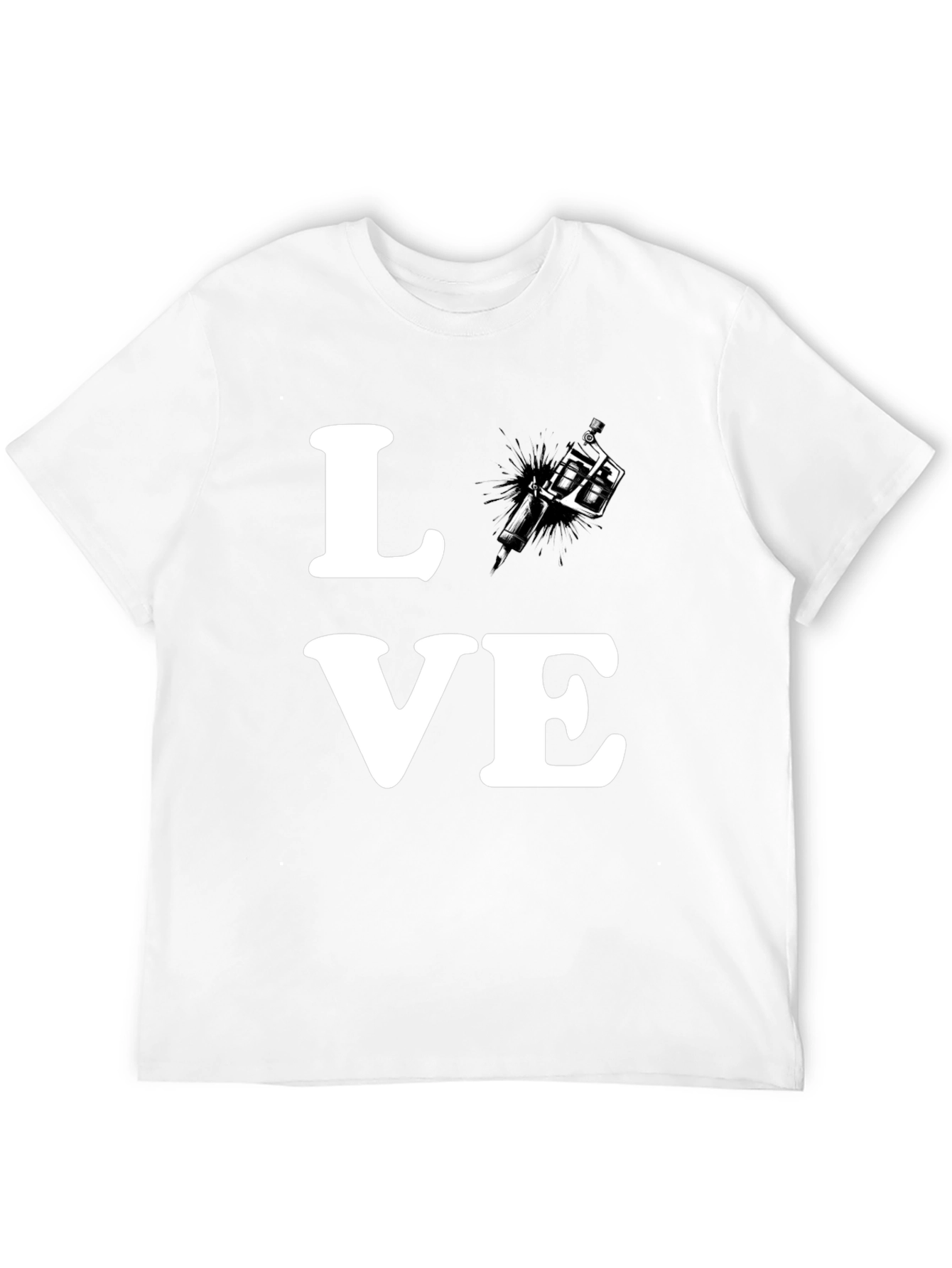 Love Tattoo Artist T-Shirt - Black Graphic Tee