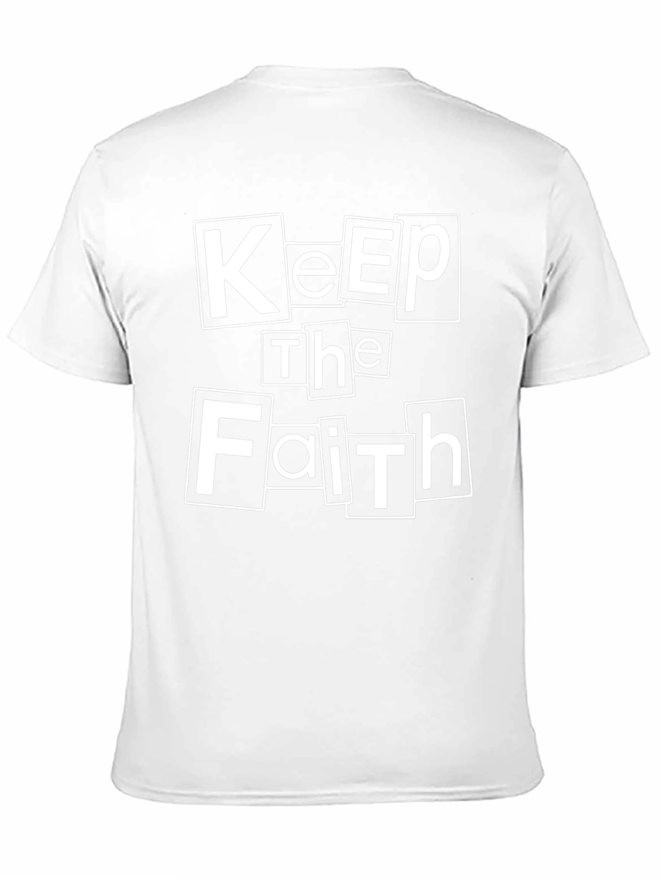 Keep The Faith Black Graphic T-Shirt