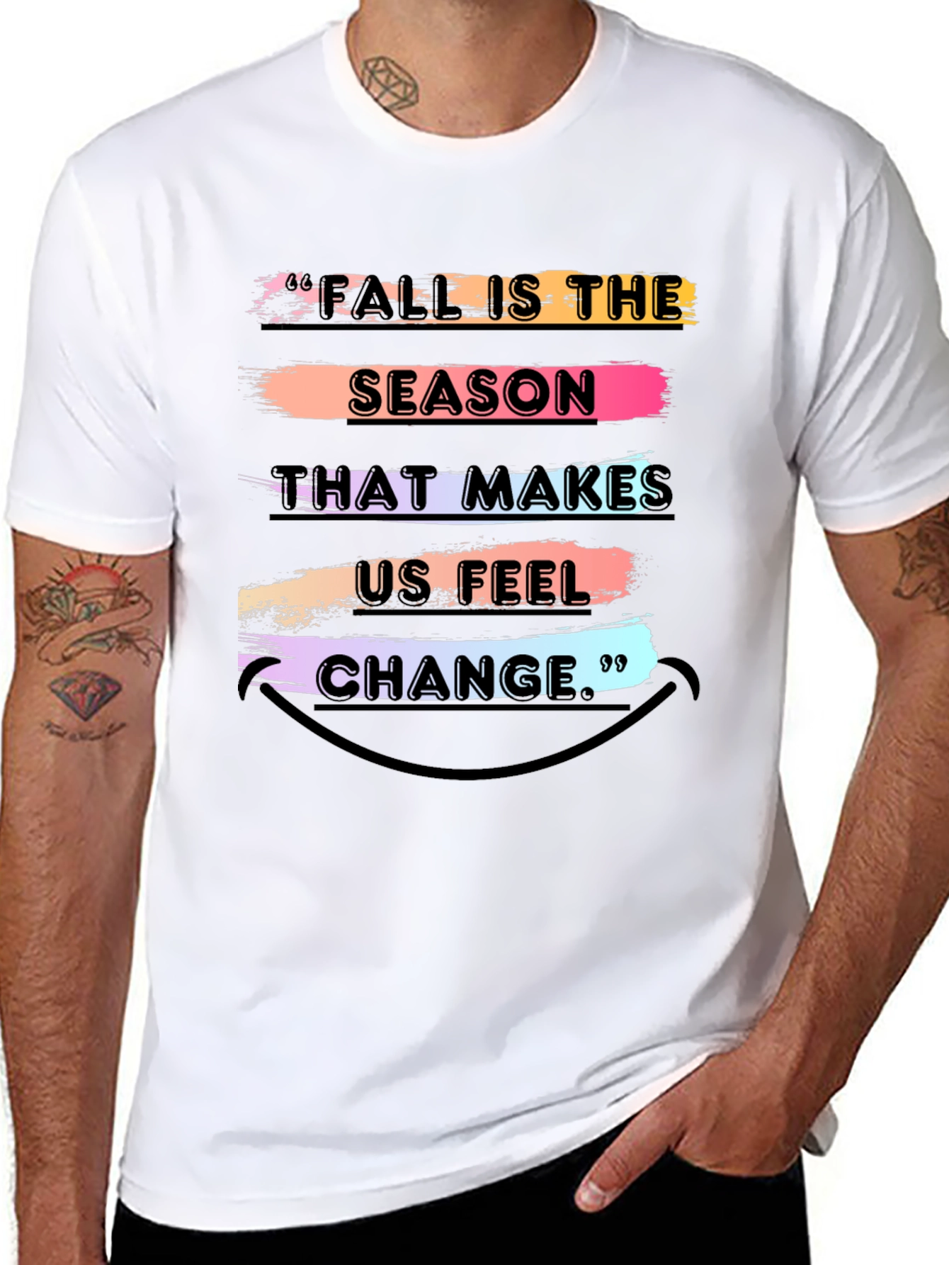 Fall Season Change Graphic T-Shirt