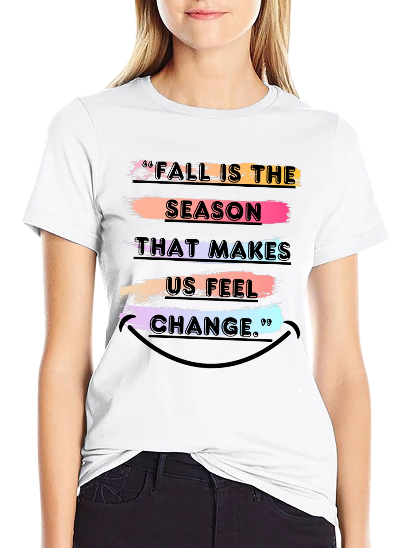 Fall Season Change Graphic T-Shirt