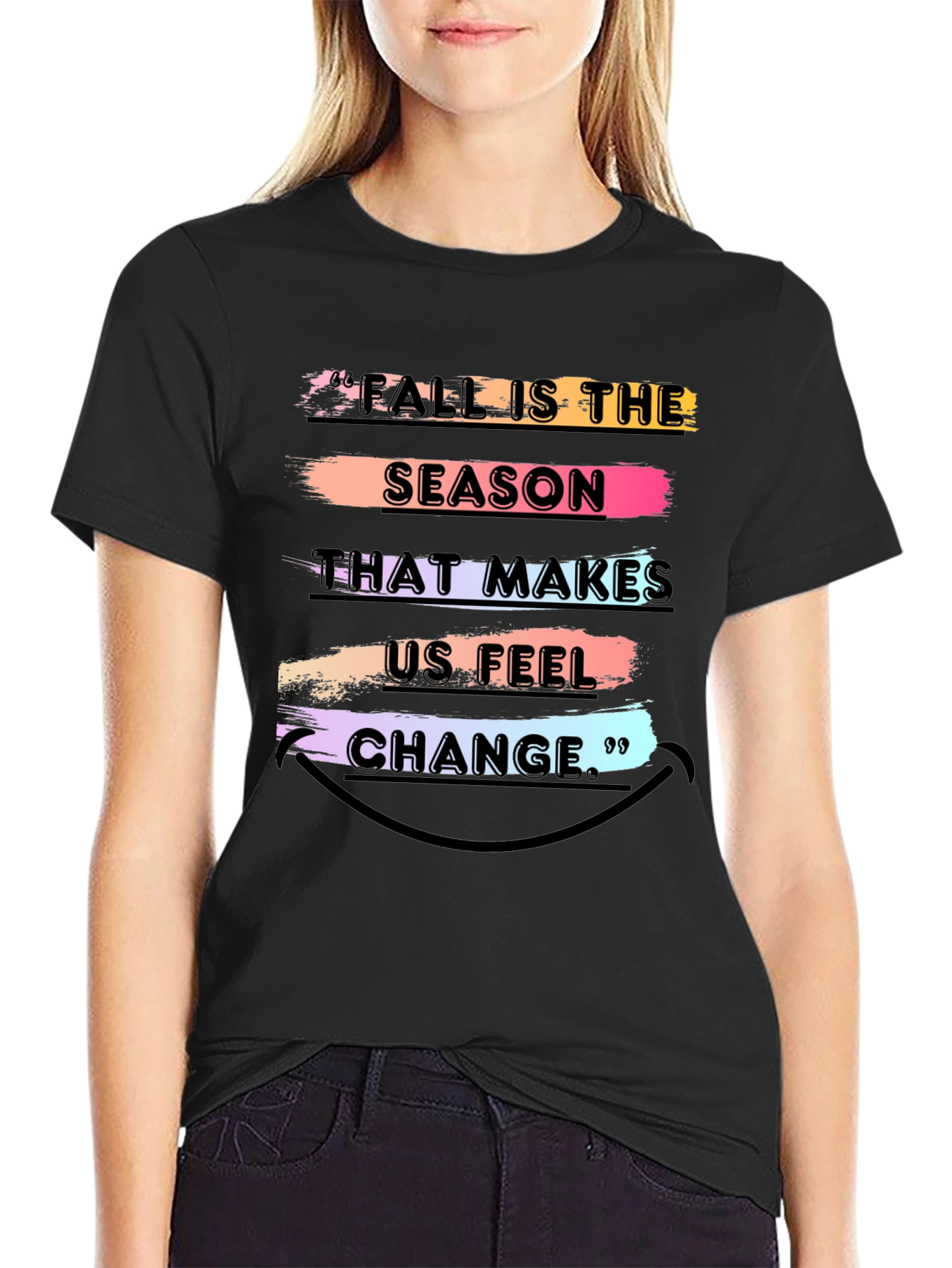 Fall Season Change Graphic T-Shirt
