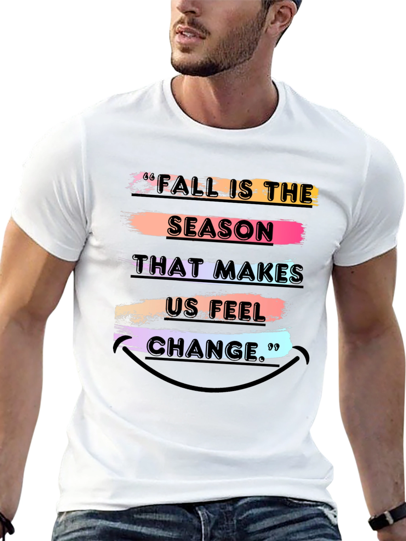 Fall Season Change Graphic T-Shirt