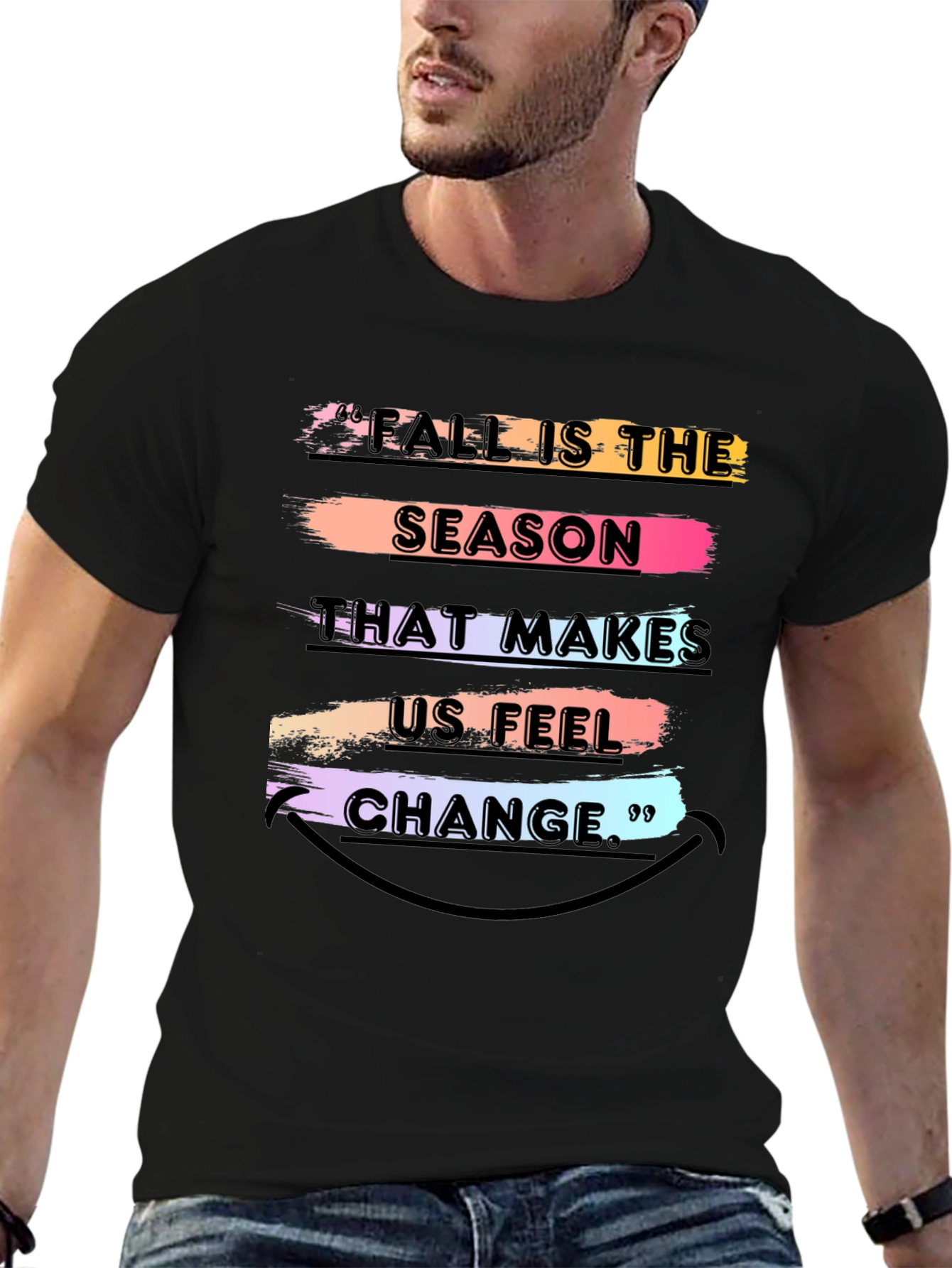Fall Season Change Graphic T-Shirt