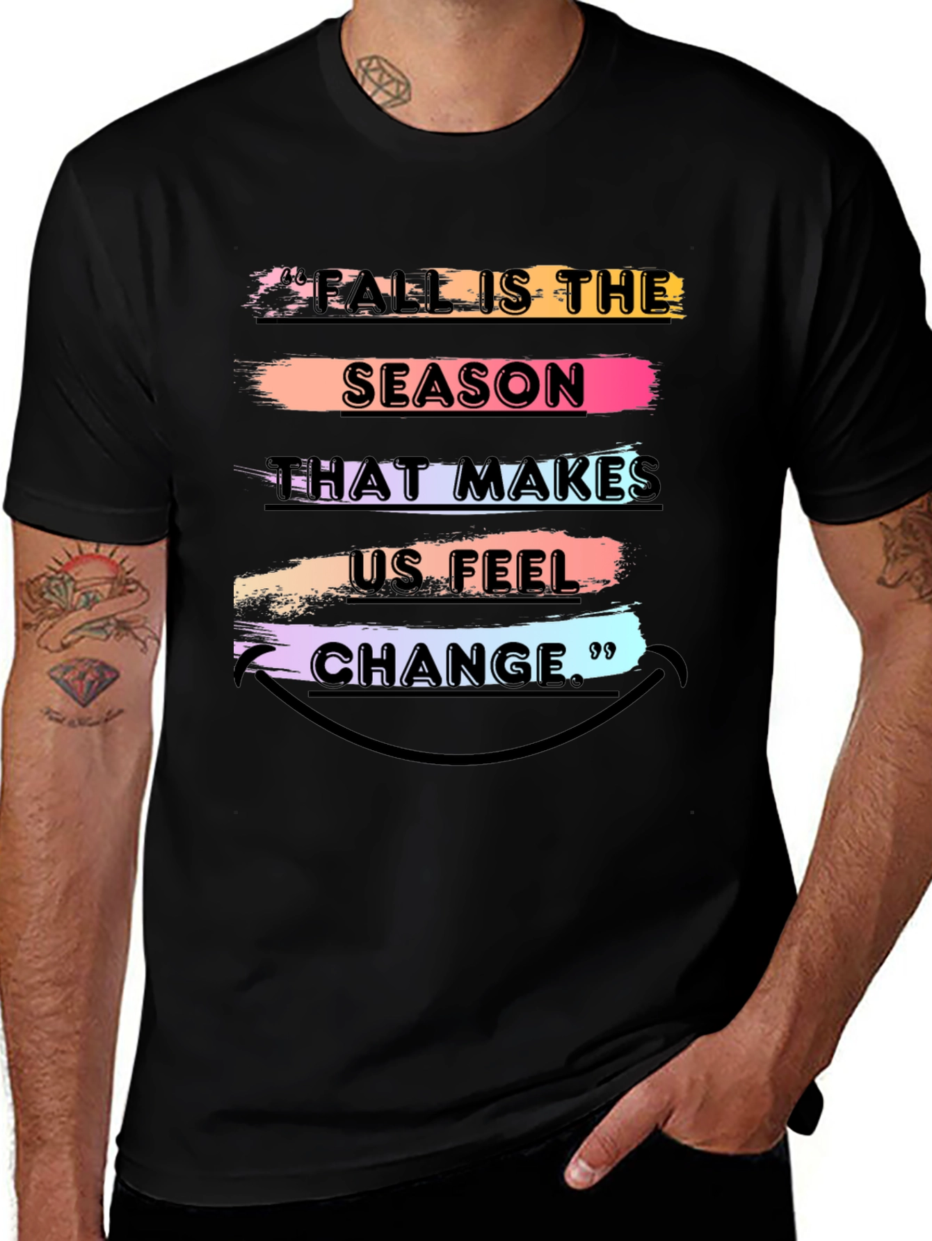 Fall Season Change Graphic T-Shirt