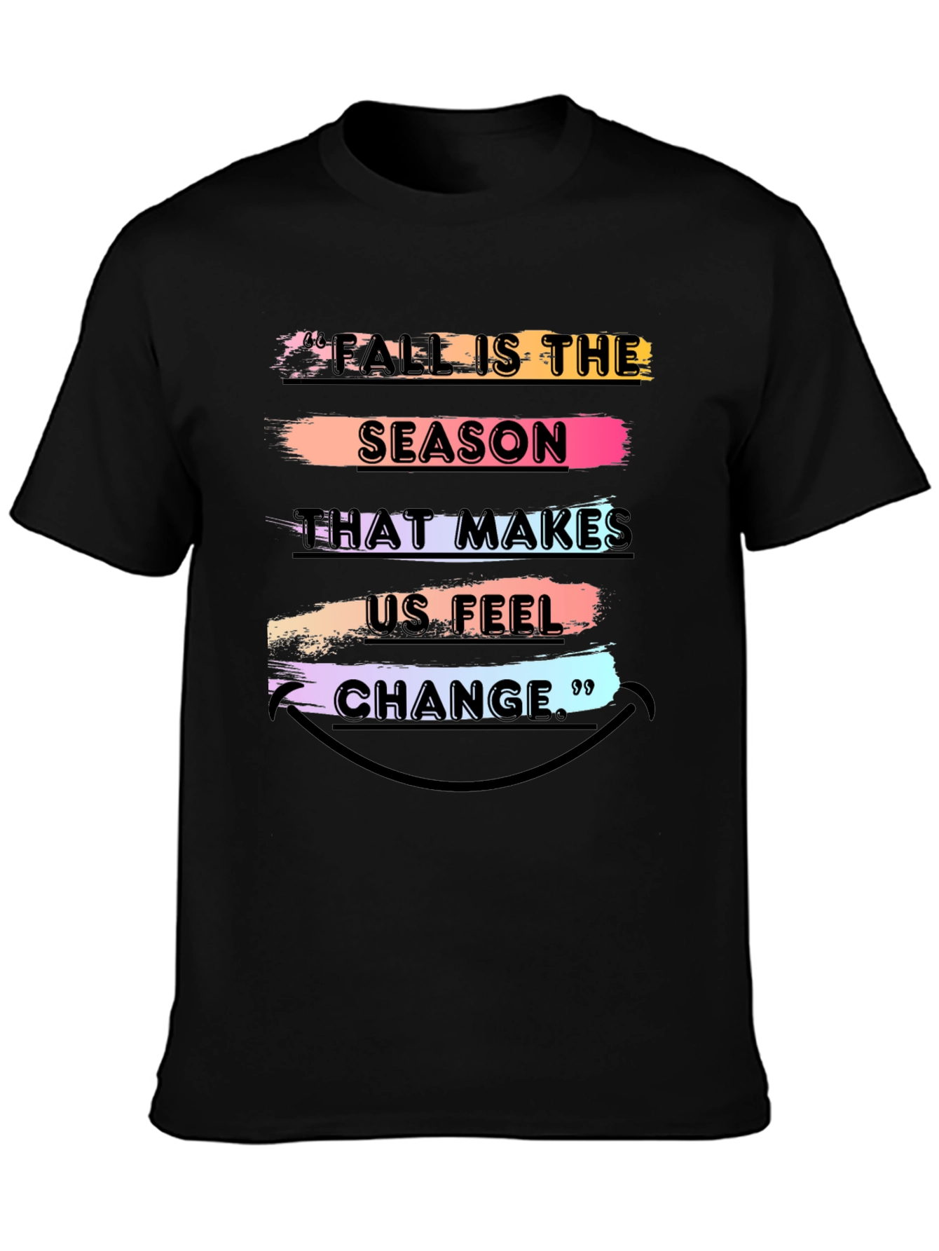 Fall Season Change Graphic T-Shirt