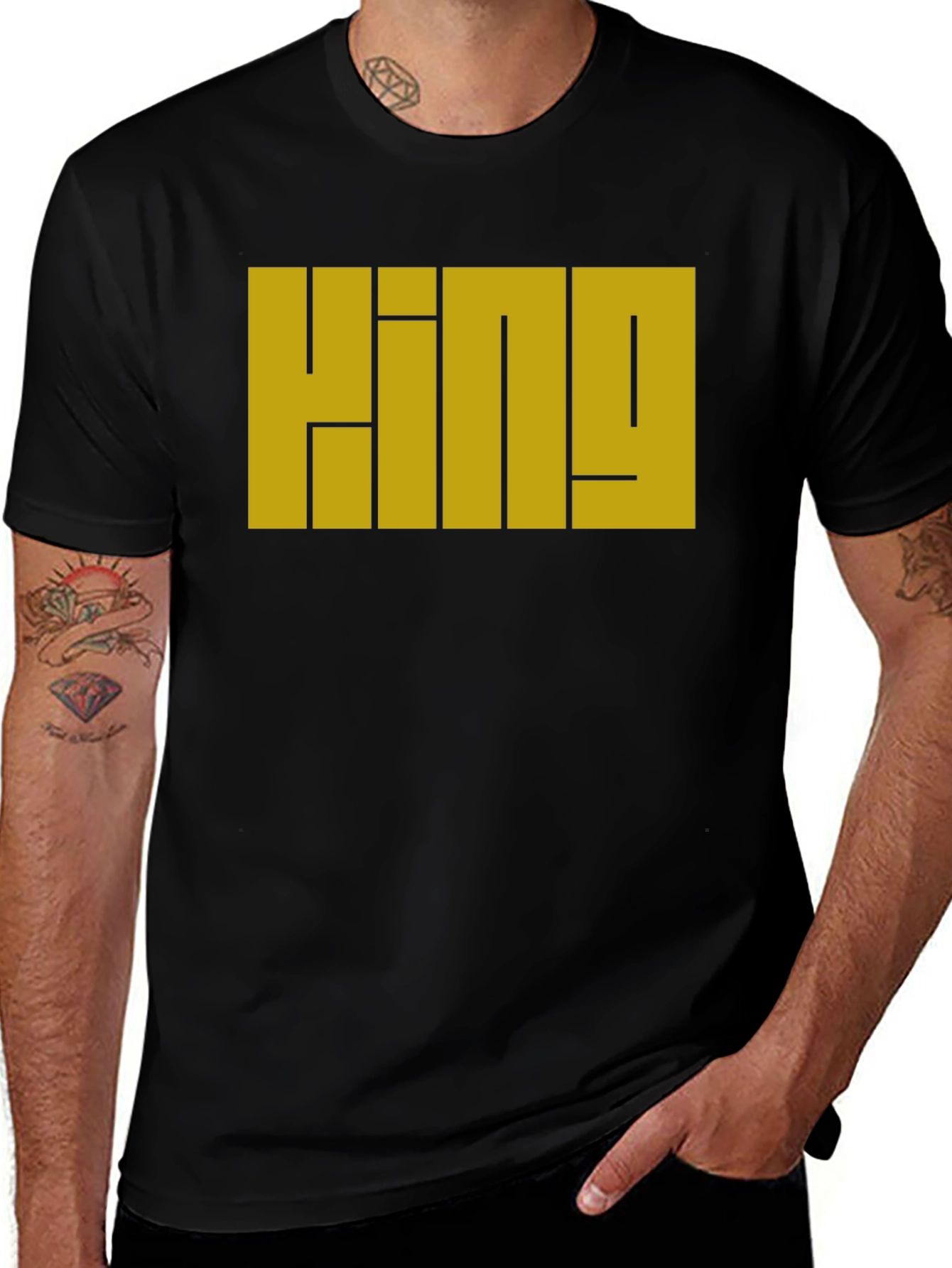 KING Graphic Tee - Bold Statement T-Shirt