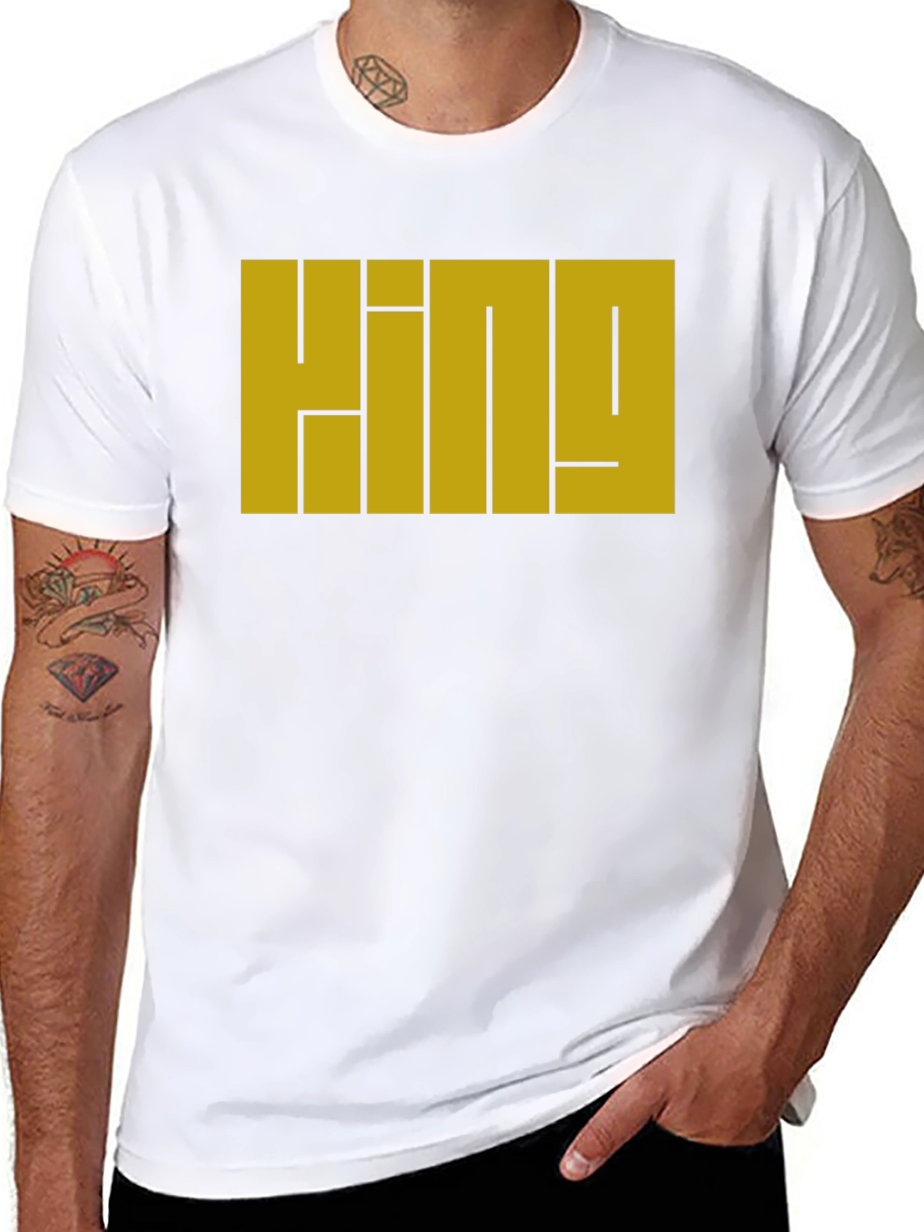 KING Graphic Tee - Bold Statement T-Shirt