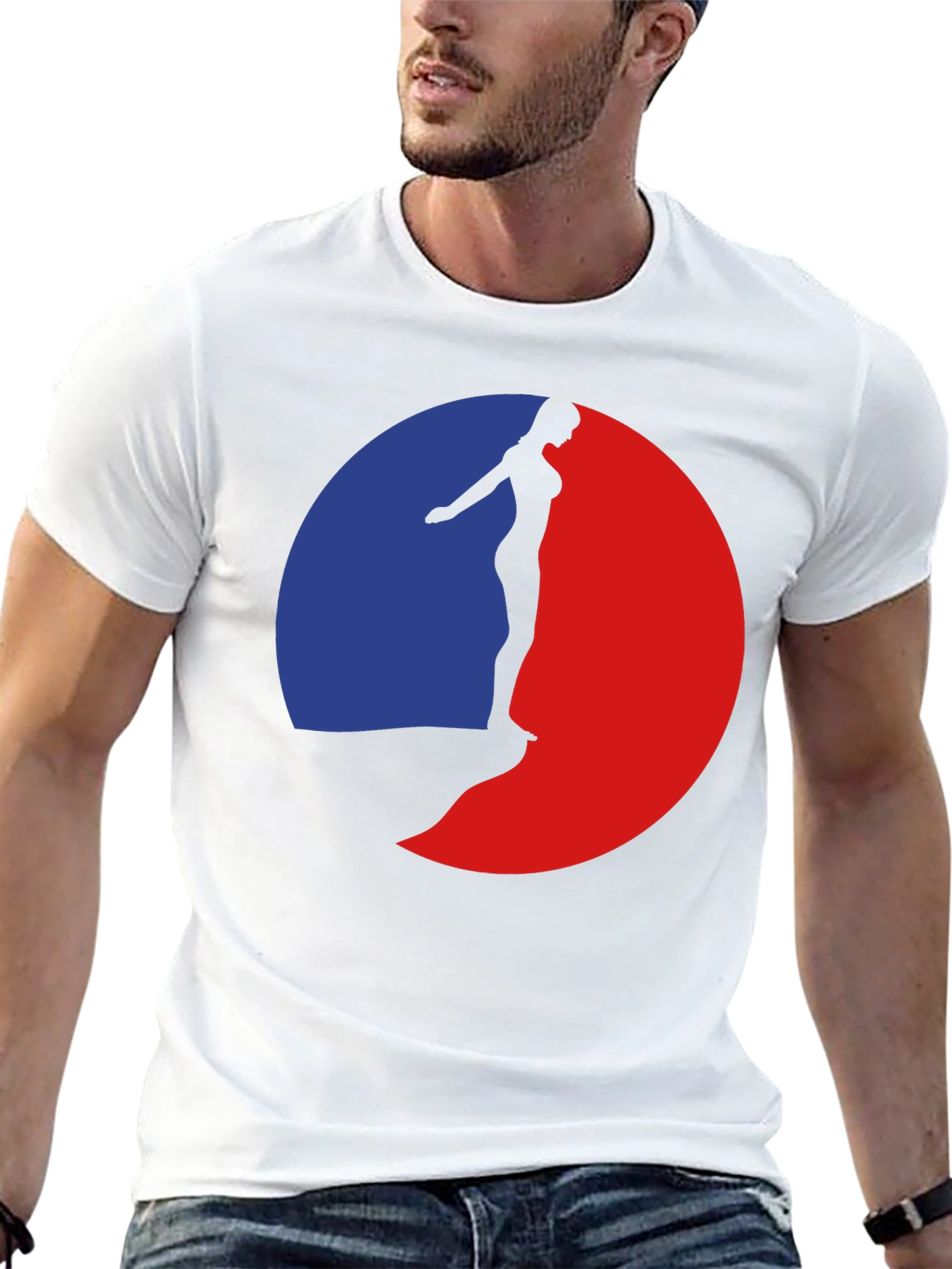 Silhouette Diver Graphic T-Shirt