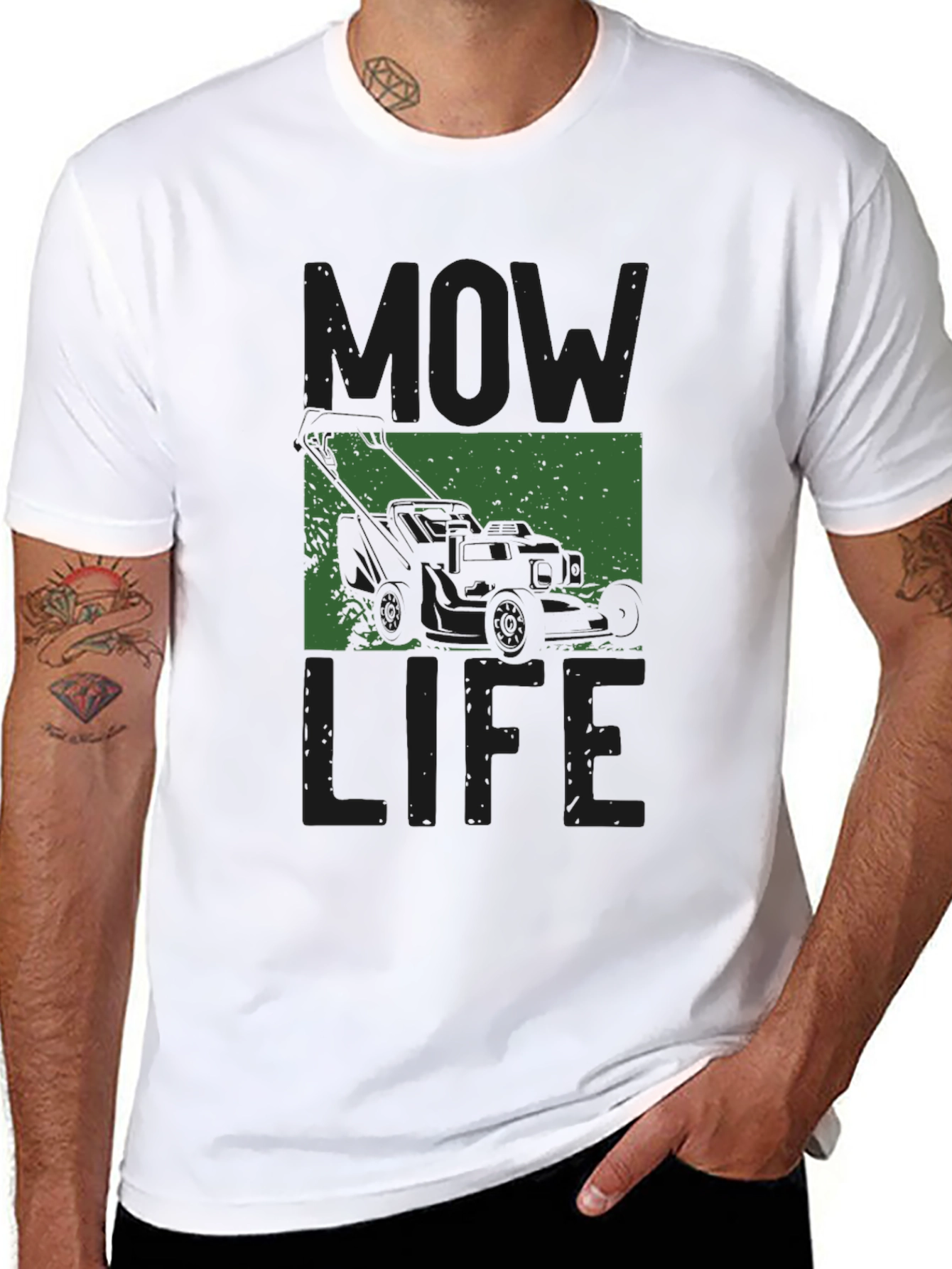 Mow Life Graphic T-Shirt