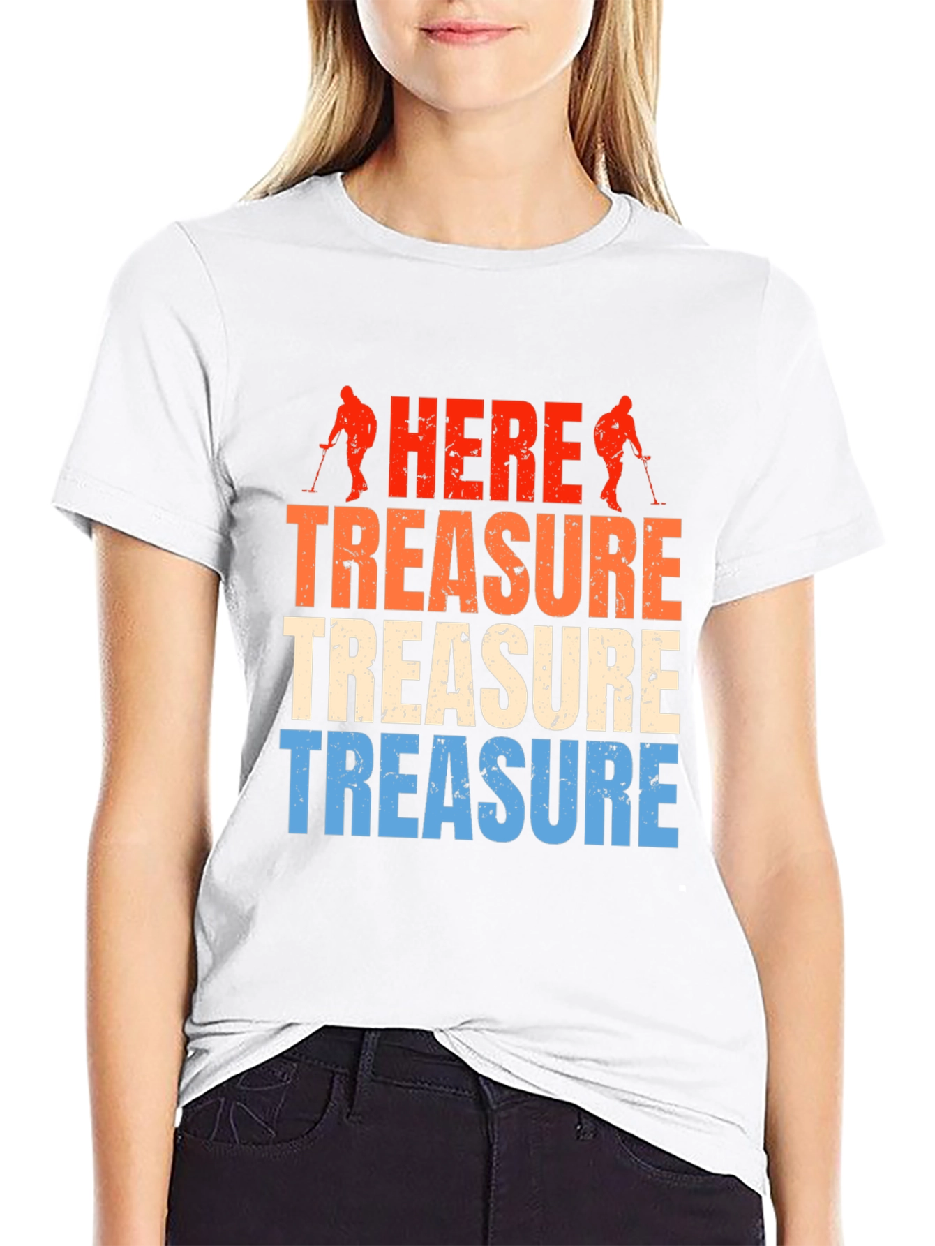 Here Treasure Hockey Graphic T-Shirt