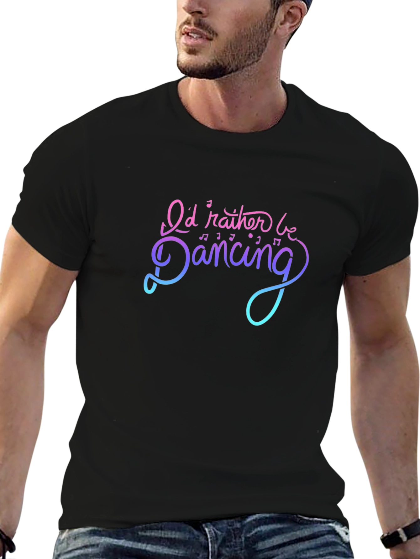 Id Rather Be Dancing Graphic T-Shirt