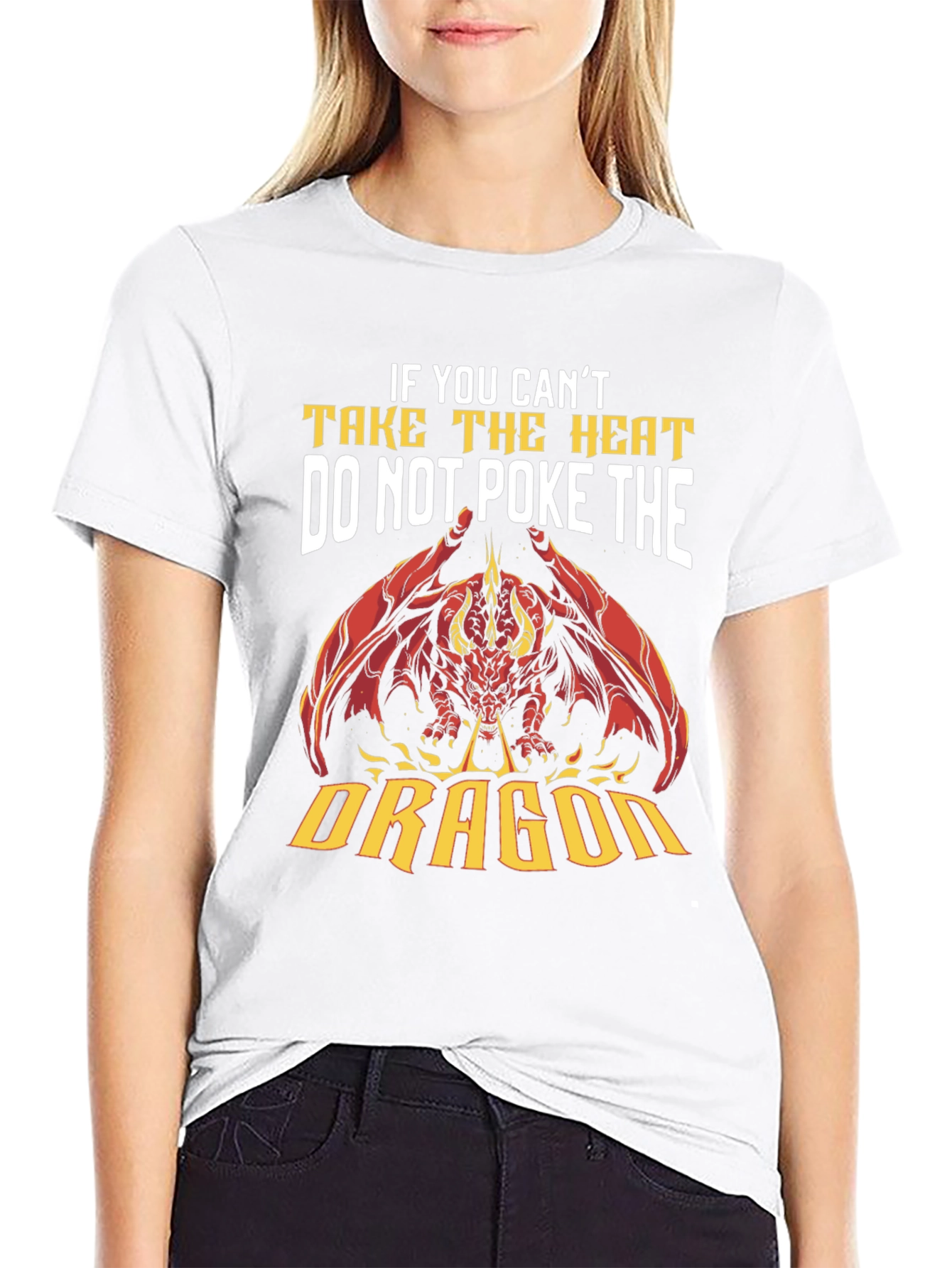 Dragon Graphic T-Shirt - Take the Heat
