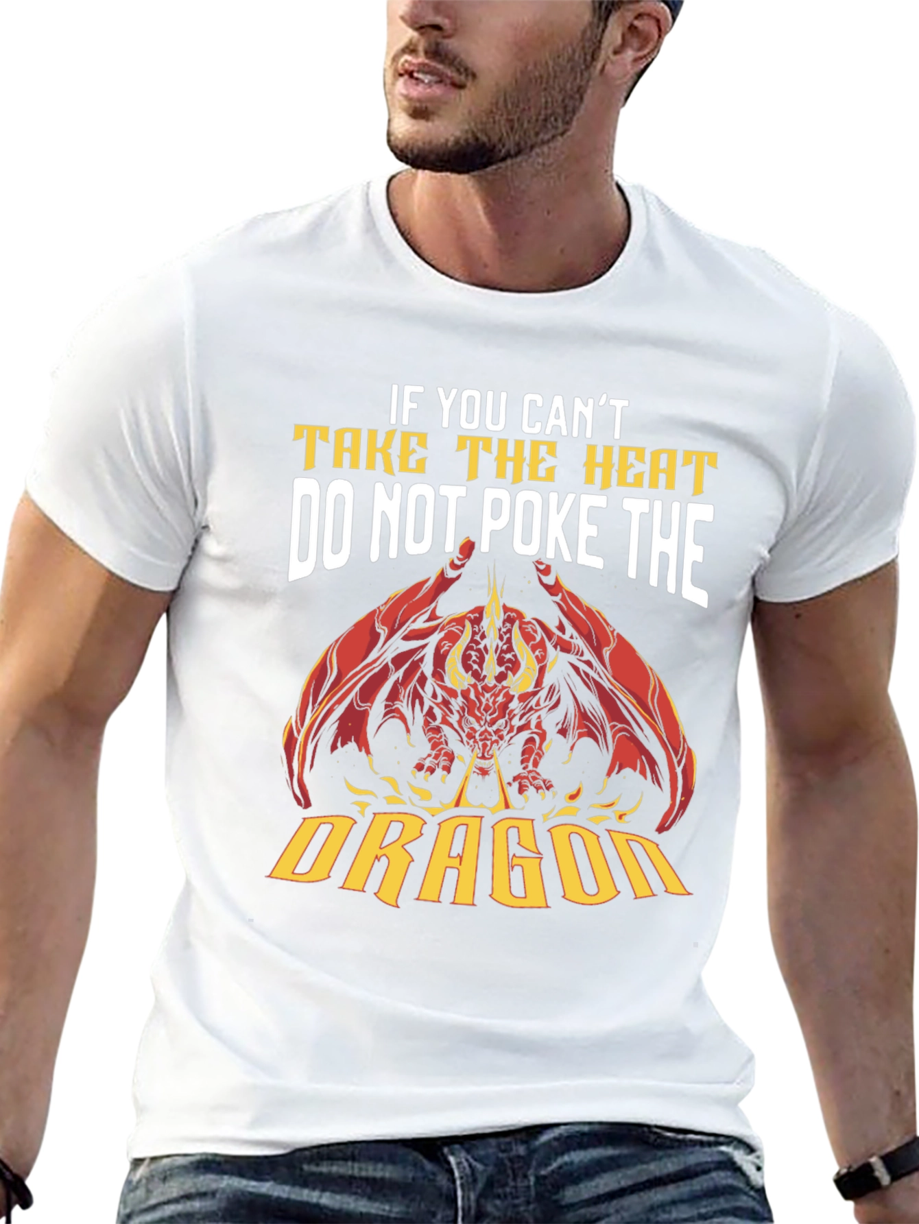 Dragon Graphic T-Shirt - Take the Heat