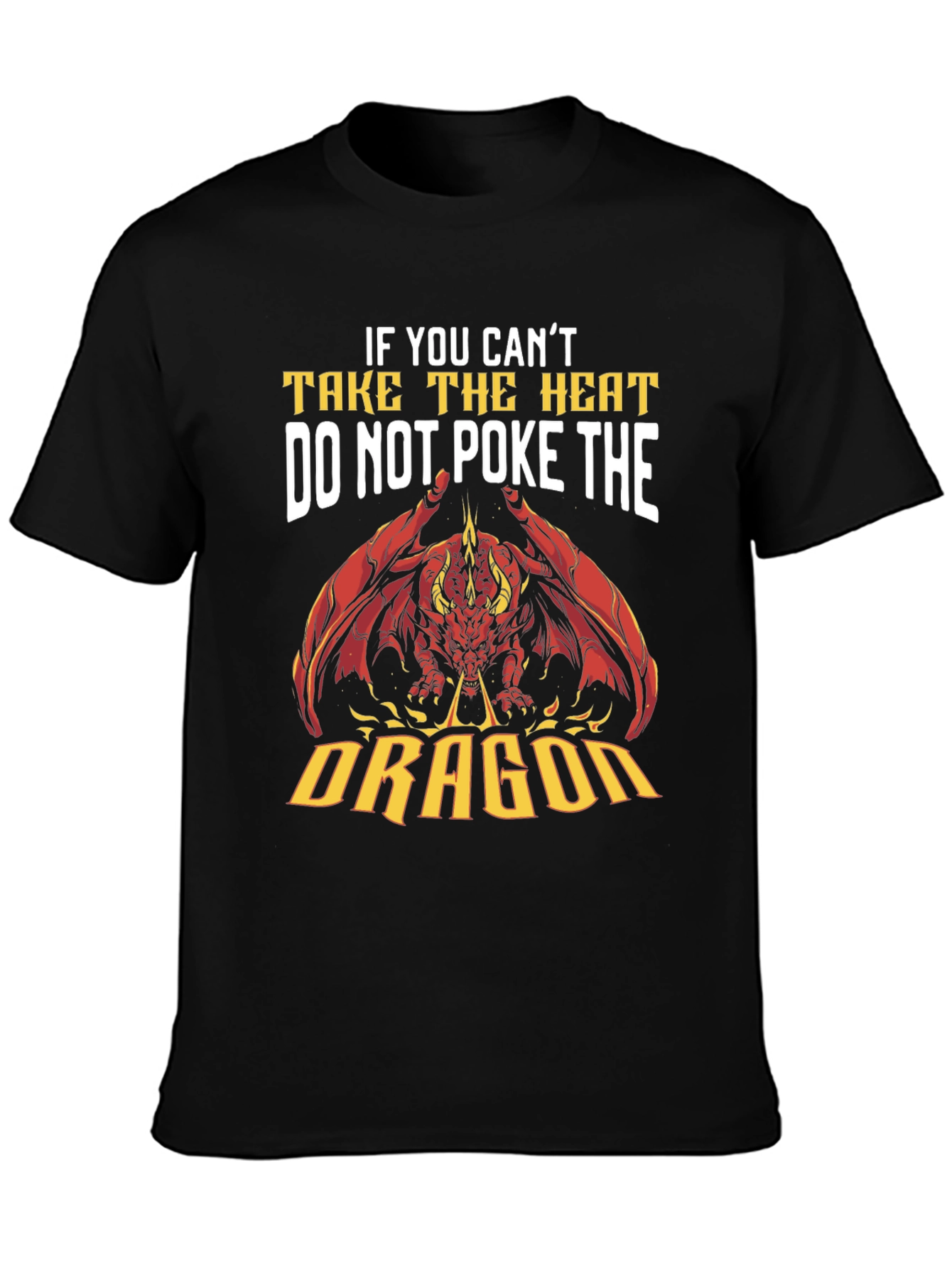 Dragon Graphic T-Shirt - Take the Heat