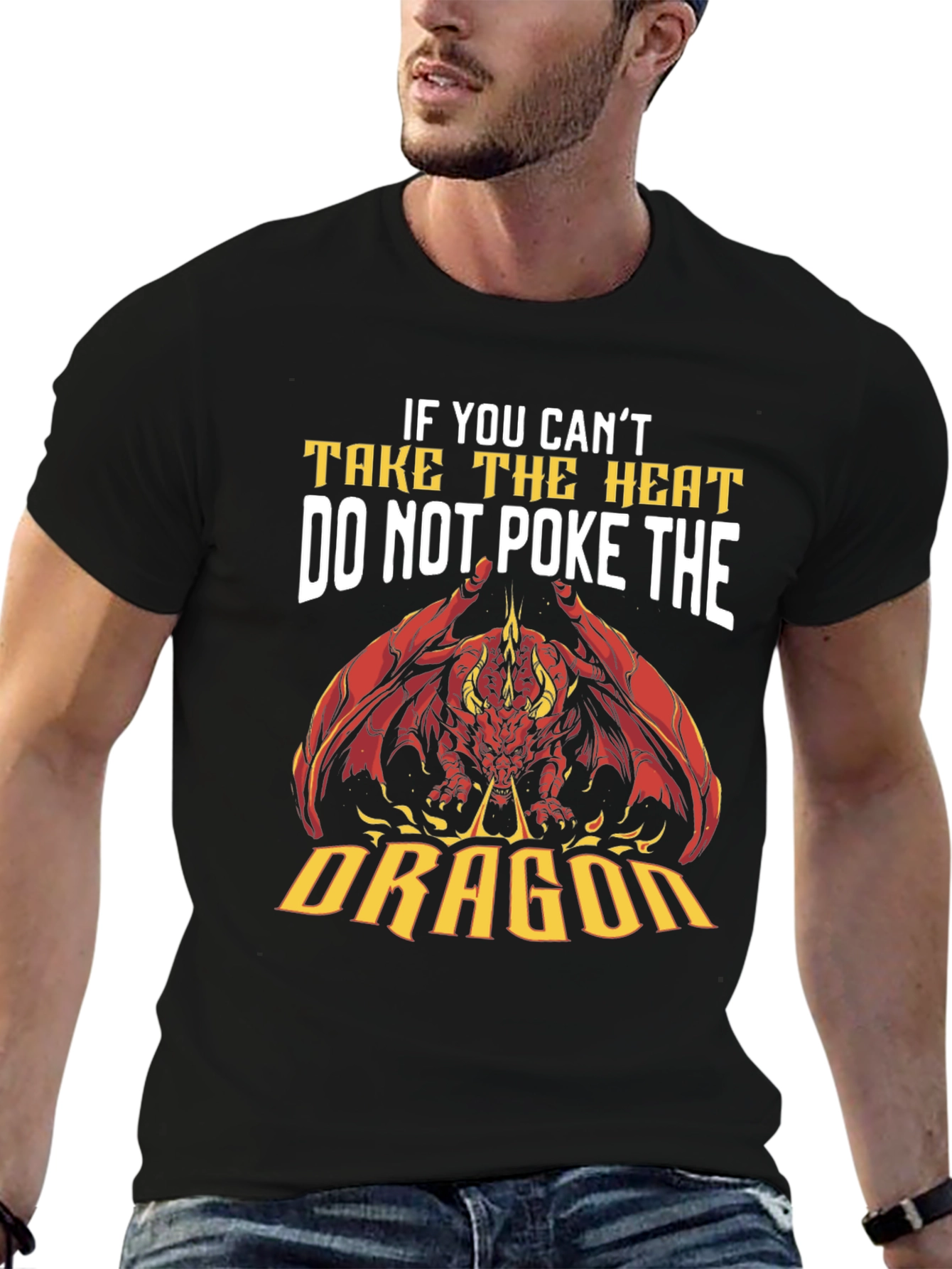 Dragon Graphic T-Shirt - Take the Heat