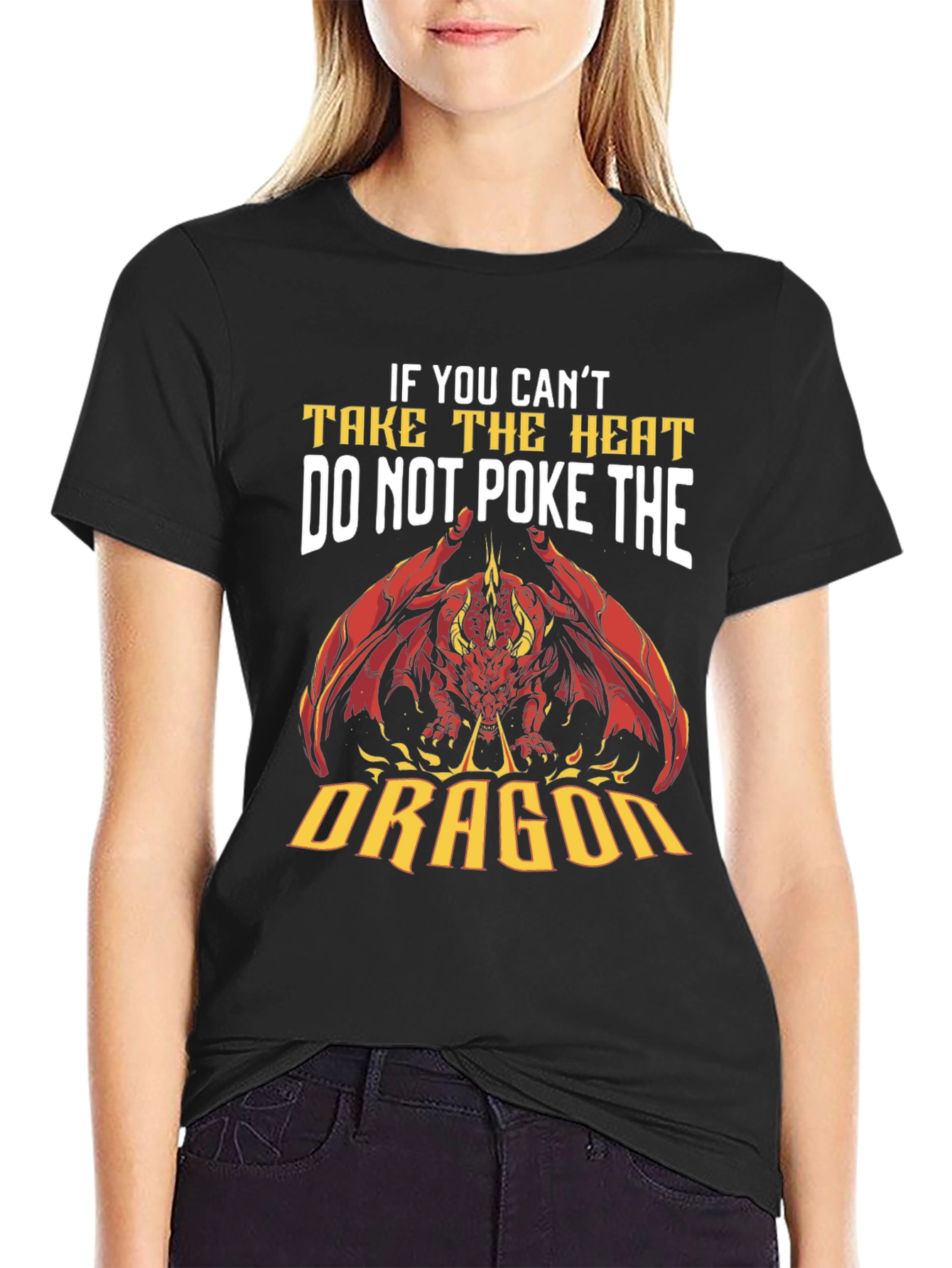 Dragon Graphic T-Shirt - Take the Heat