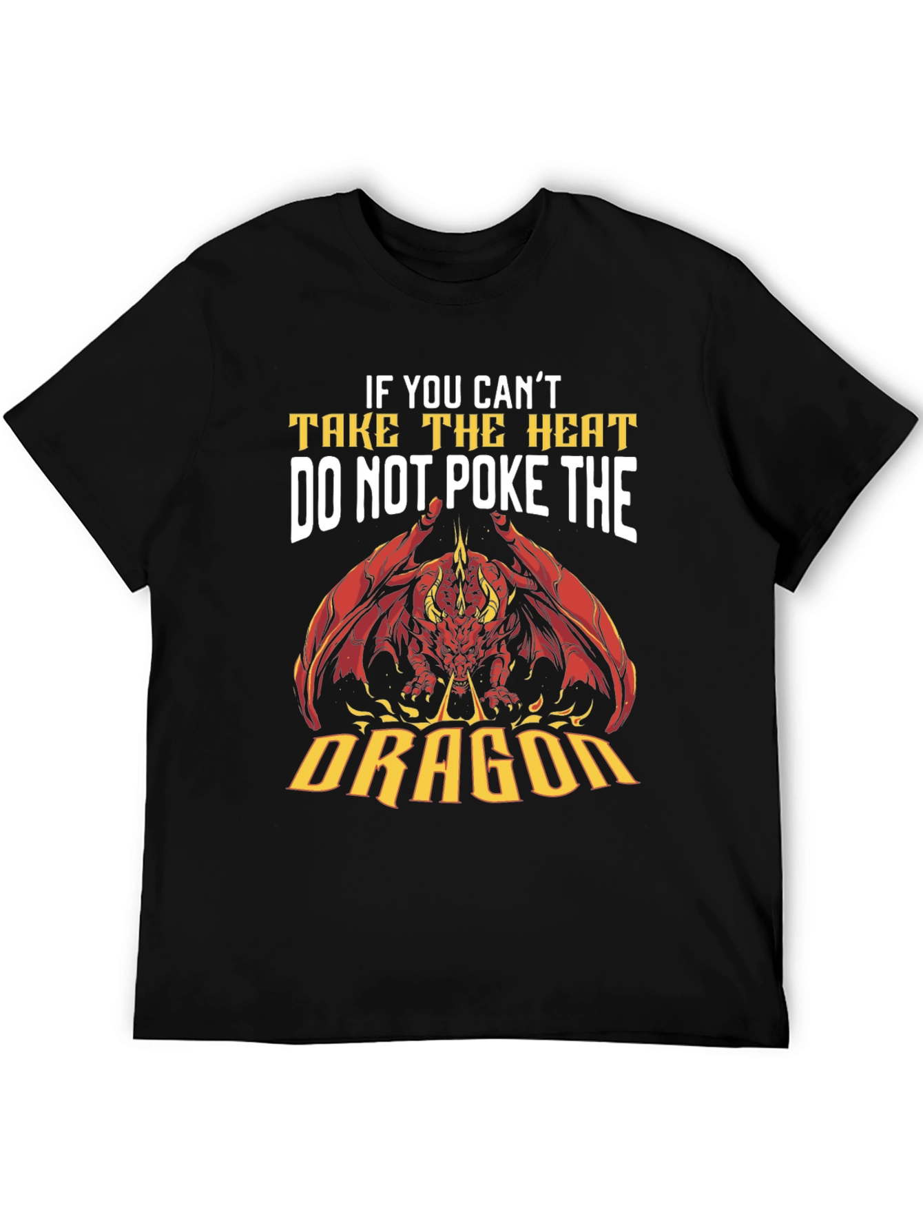 Dragon Graphic T-Shirt - Take the Heat