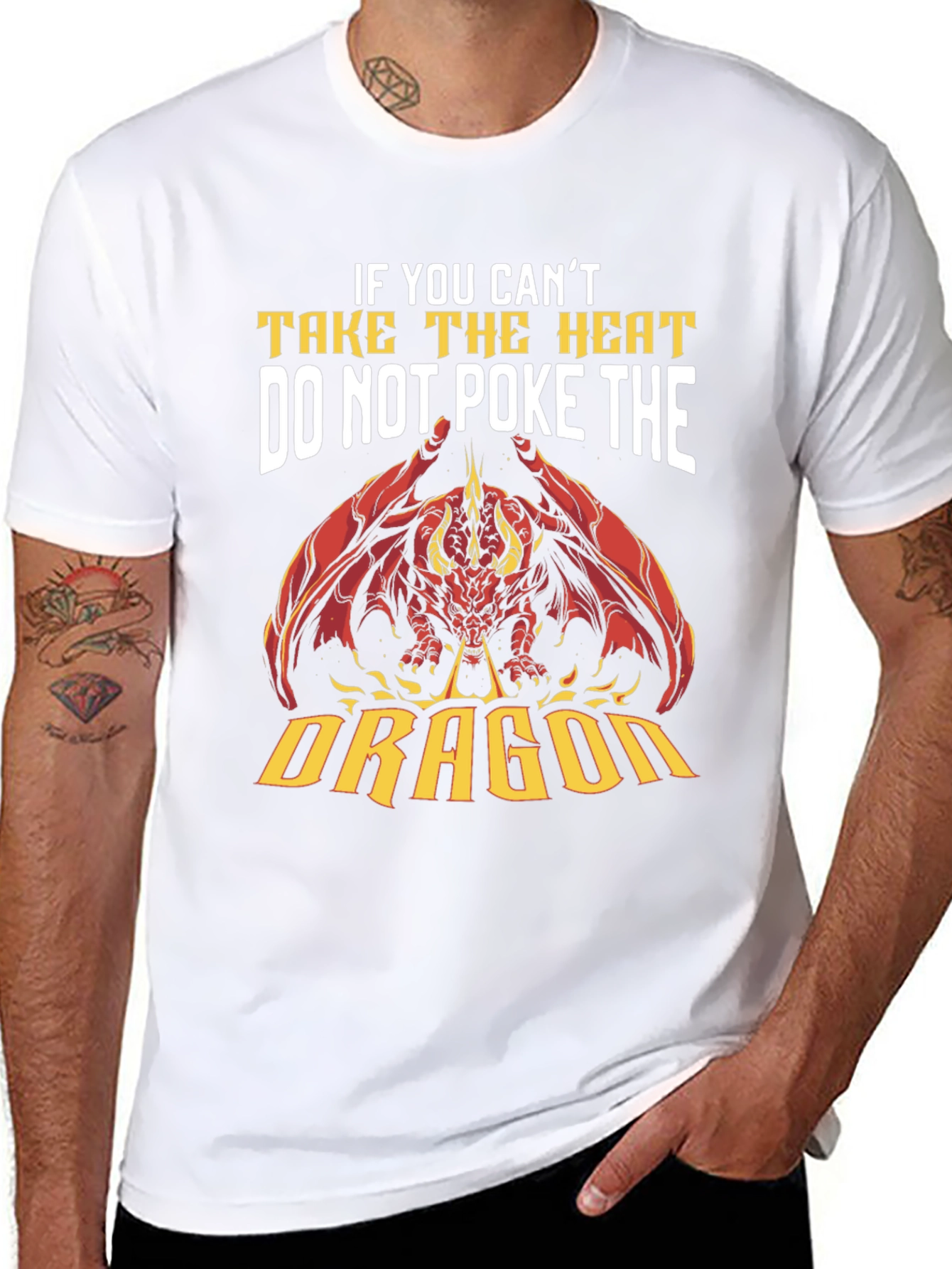 Dragon Graphic T-Shirt - Take the Heat