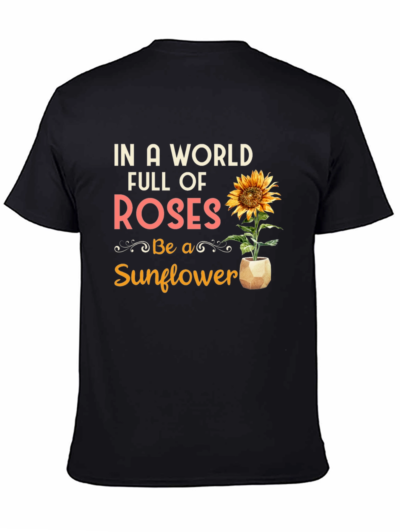 Be a Sunflower Graphic T-Shirt
