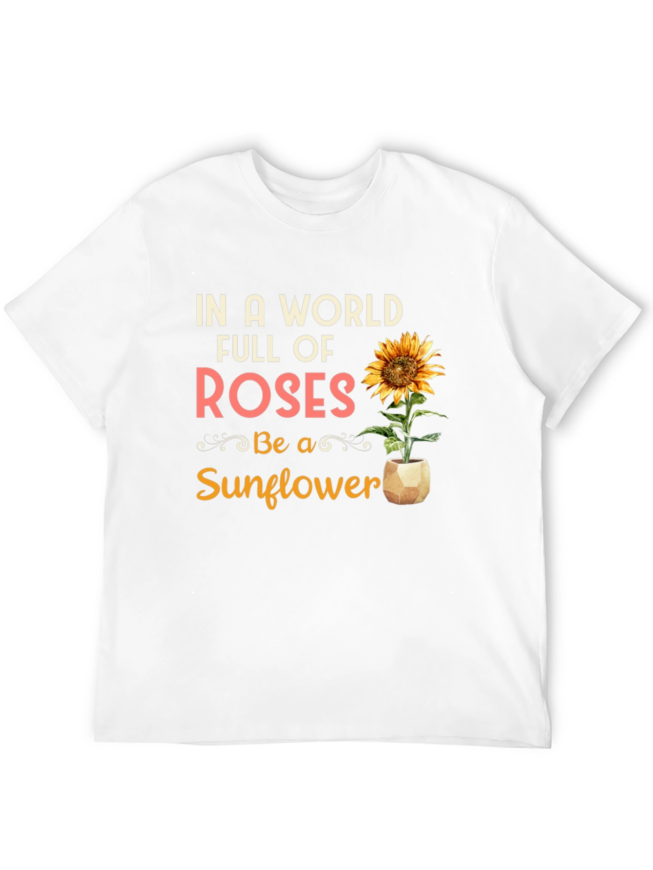 Be a Sunflower Graphic T-Shirt