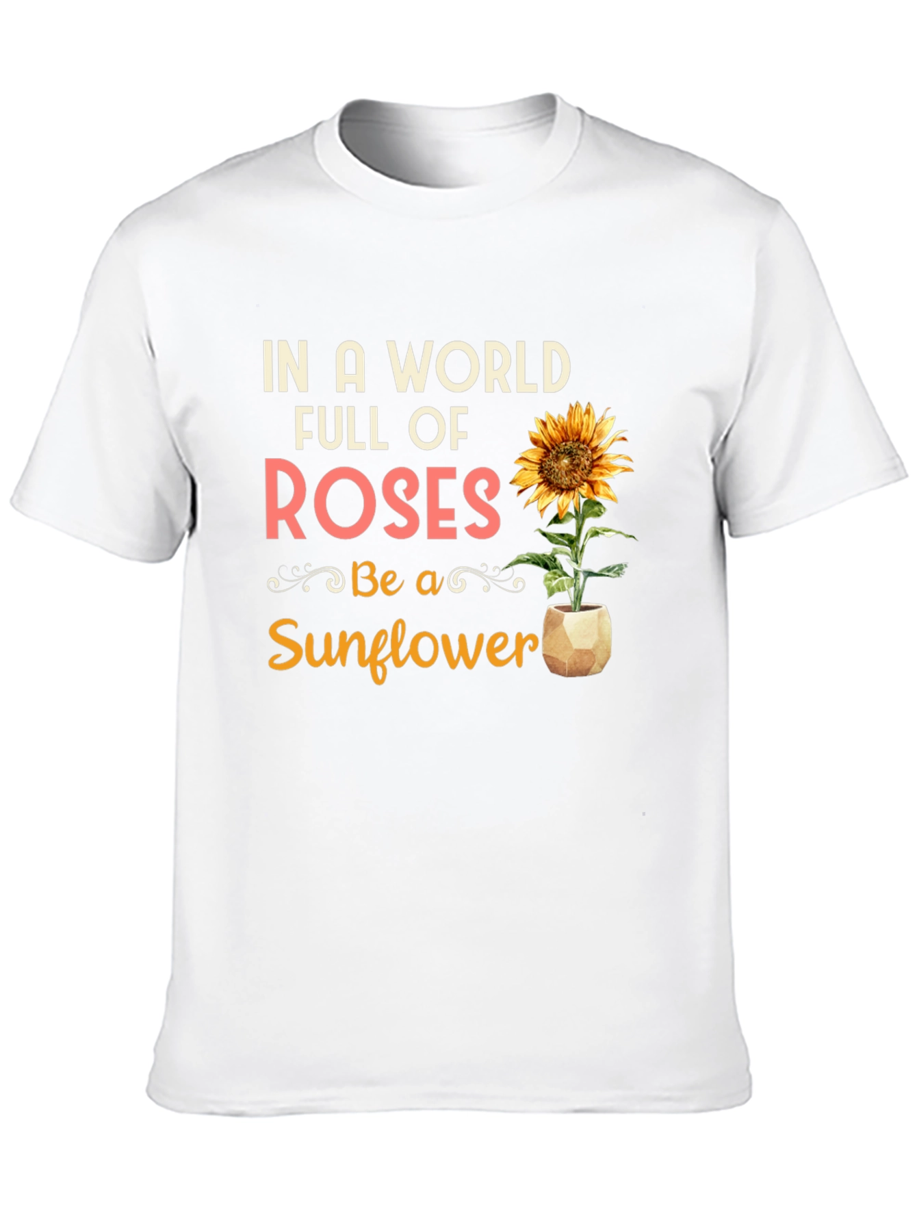 Be a Sunflower Graphic T-Shirt