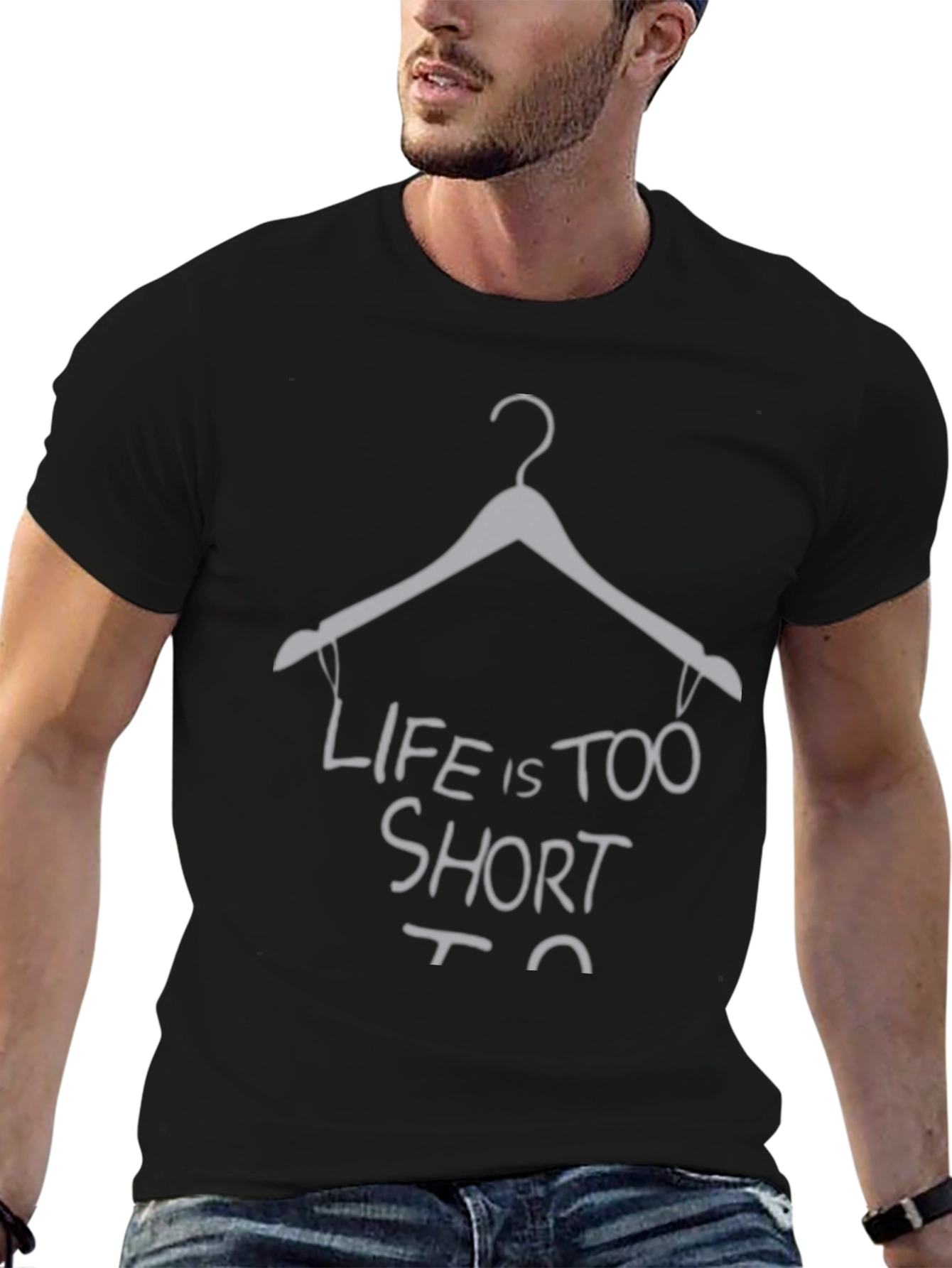 Life Is Too Short Hanger Graphic Tee