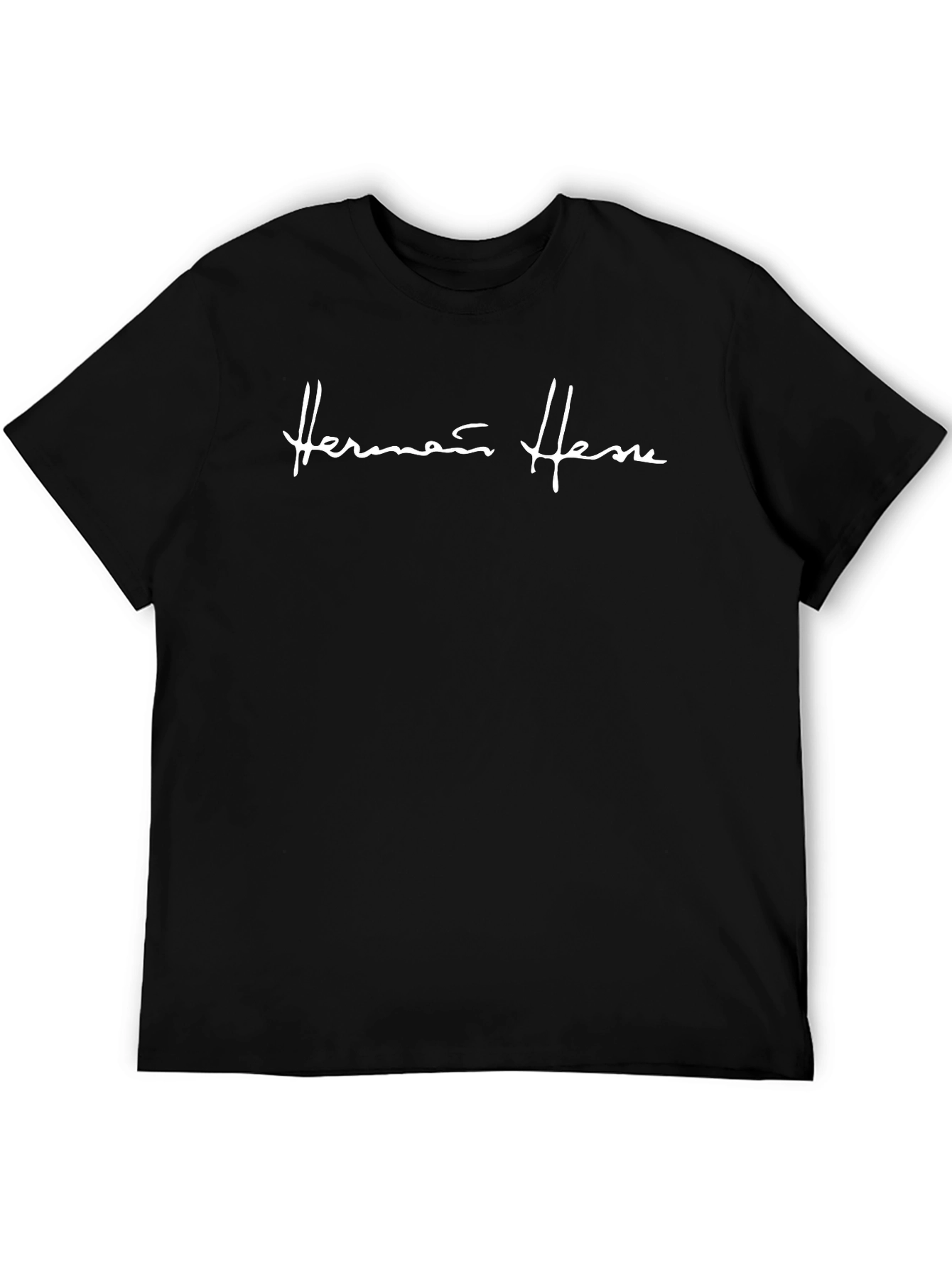 Hermann Hesse Signature Black T-Shirt
