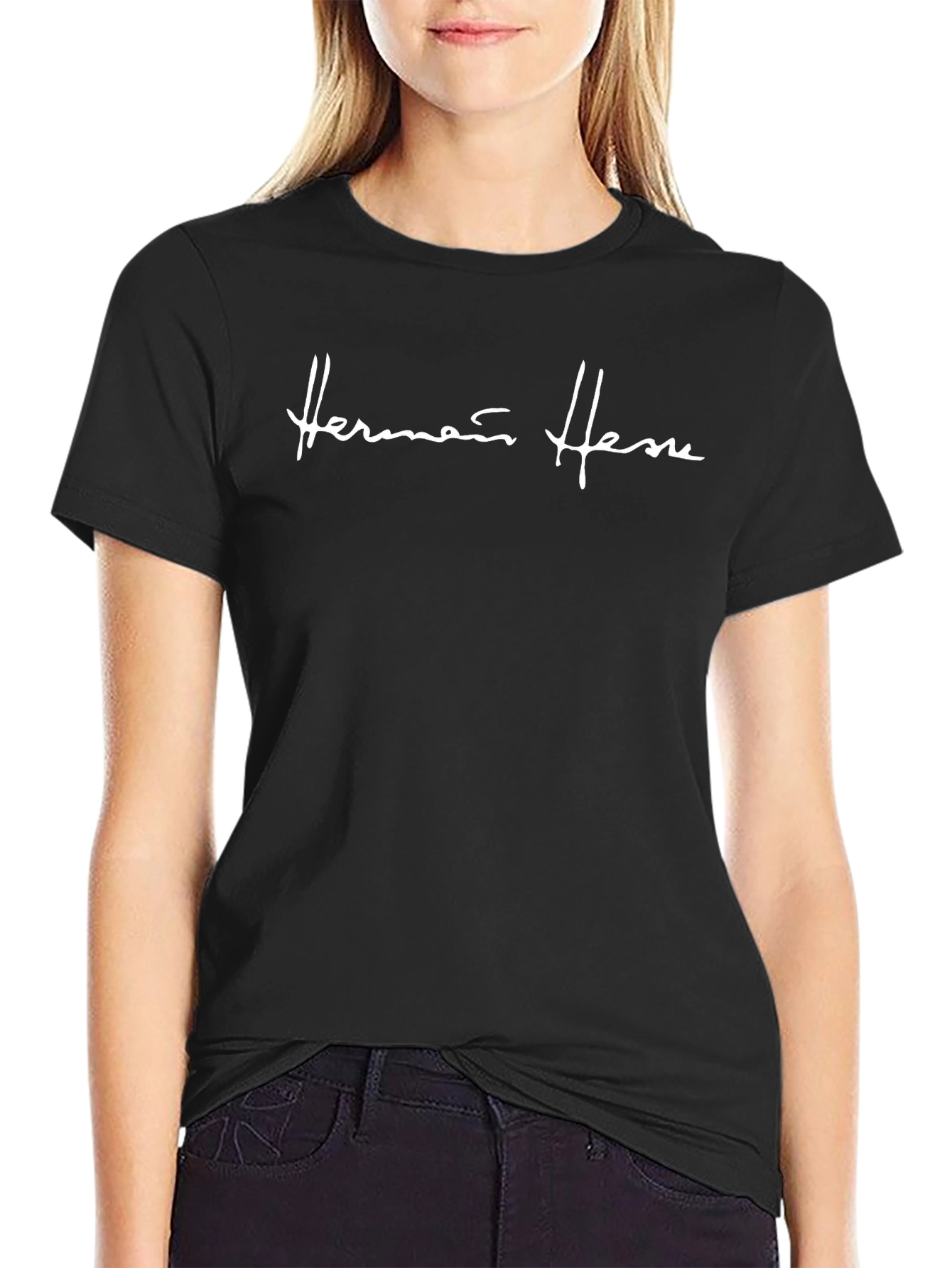 Hermann Hesse Signature Black T-Shirt