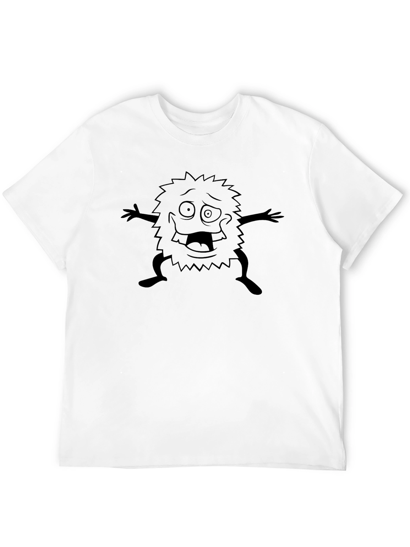 Monster Graphic Black T-Shirt