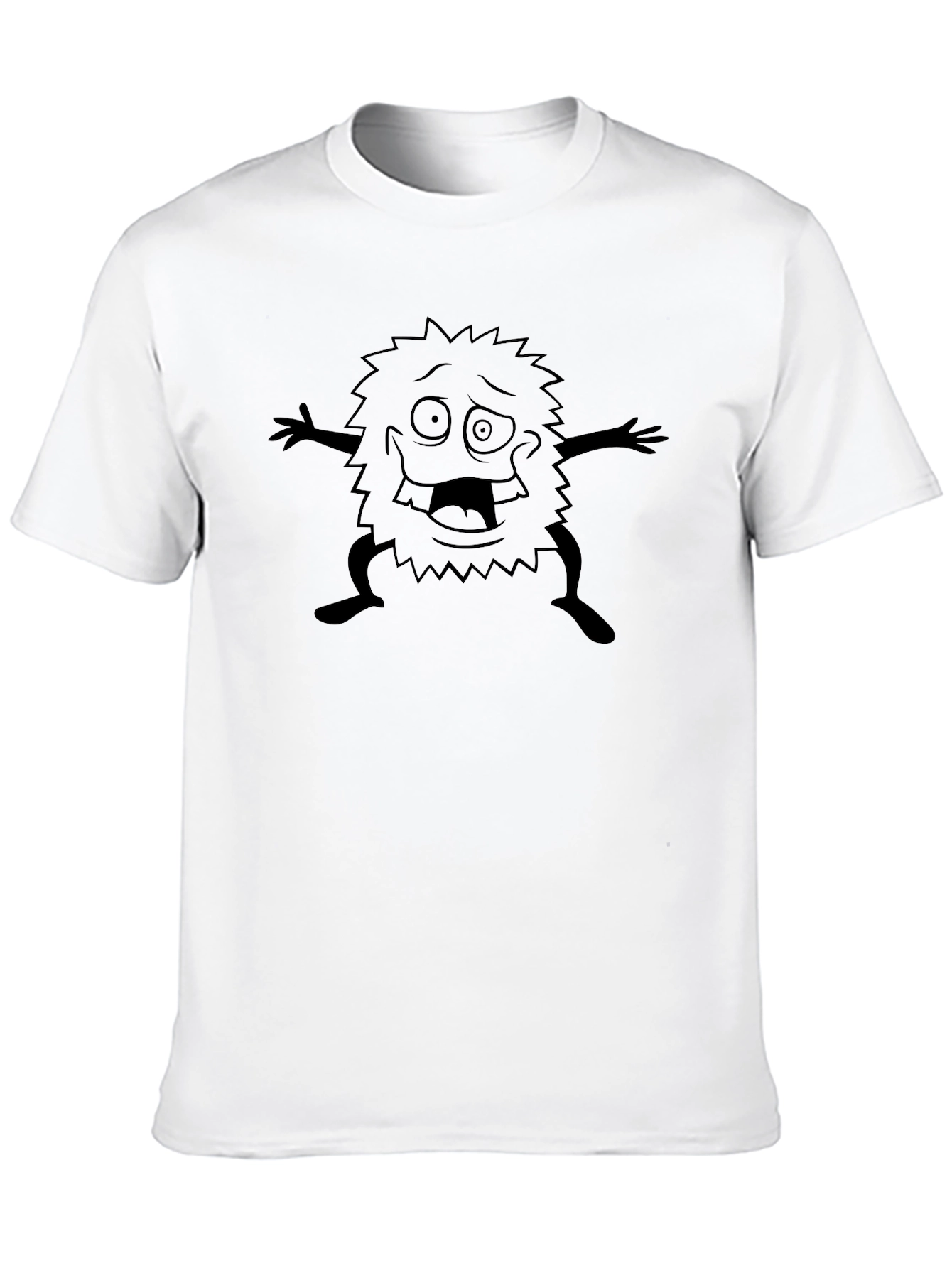 Monster Graphic Black T-Shirt