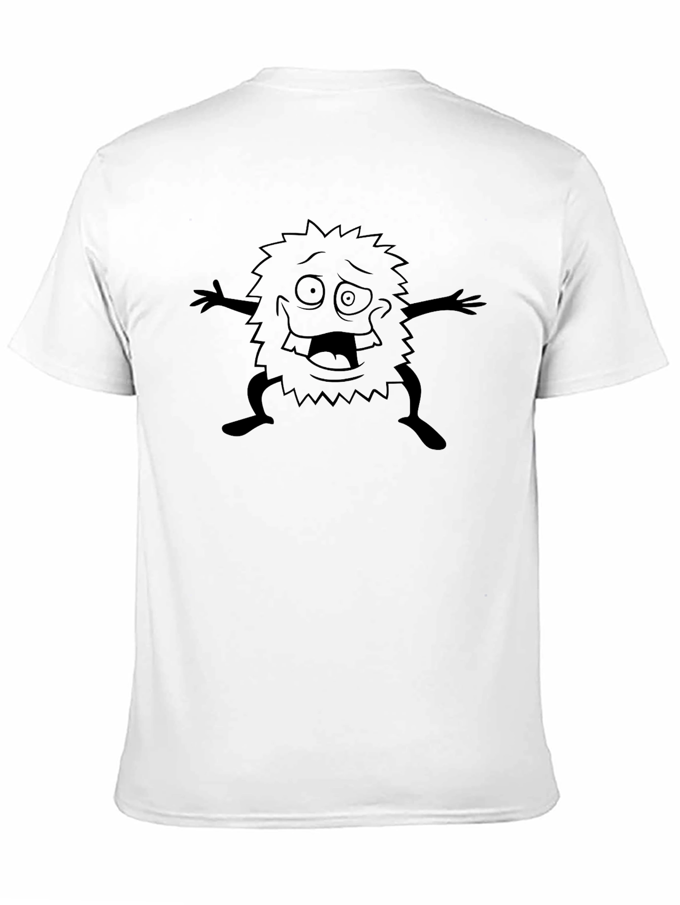 Monster Graphic Black T-Shirt
